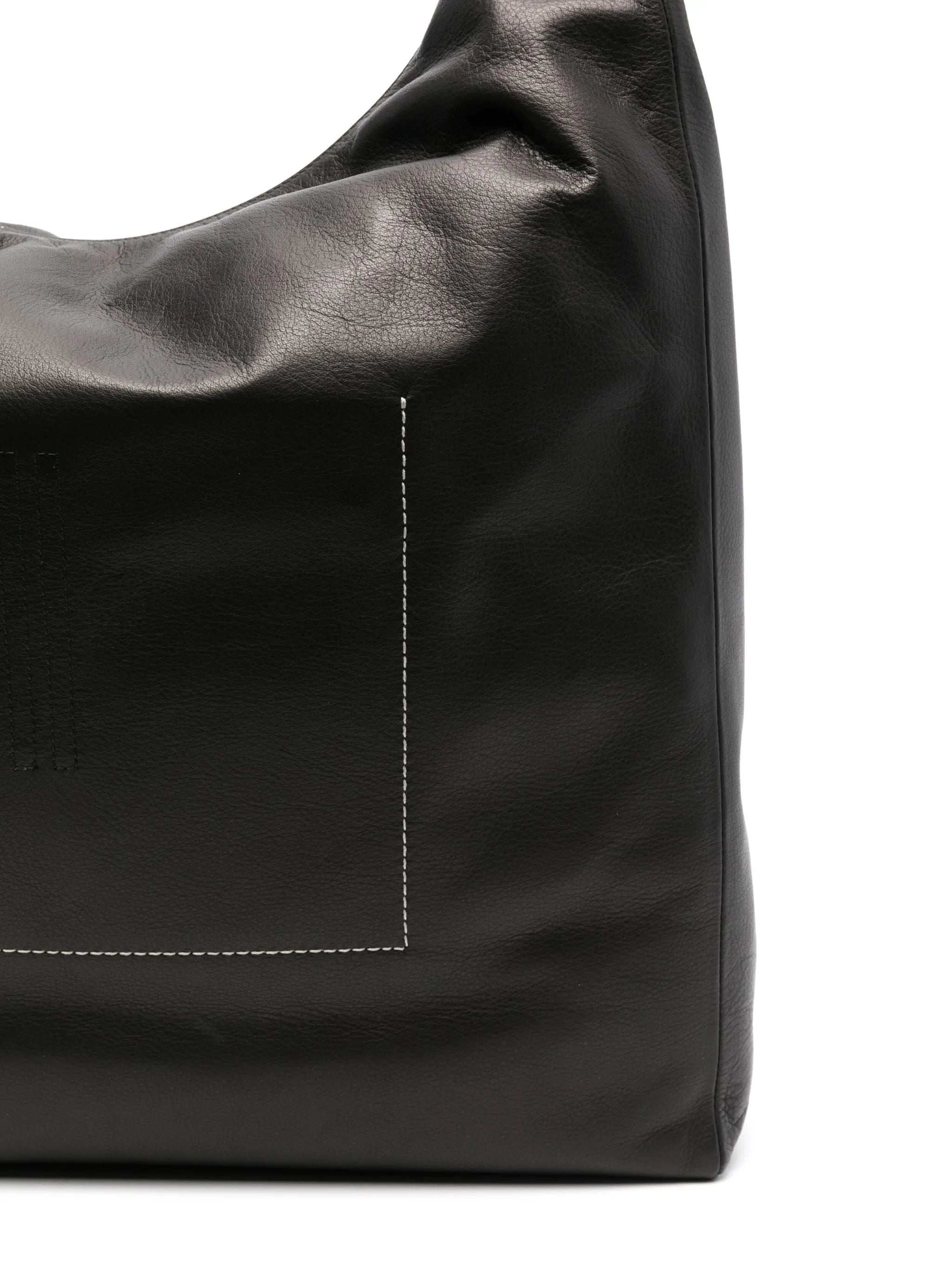 Cerberus leather shoulder bag