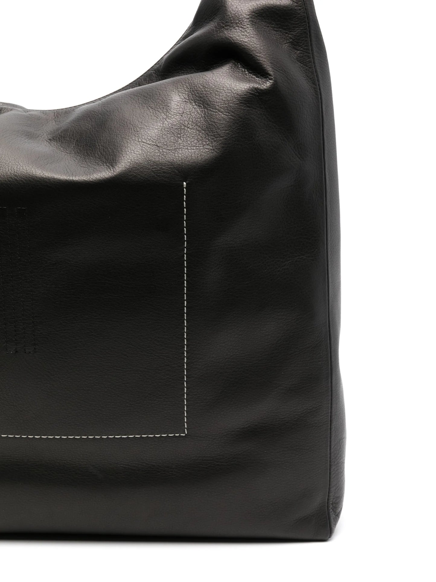 Cerberus leather shoulder bag