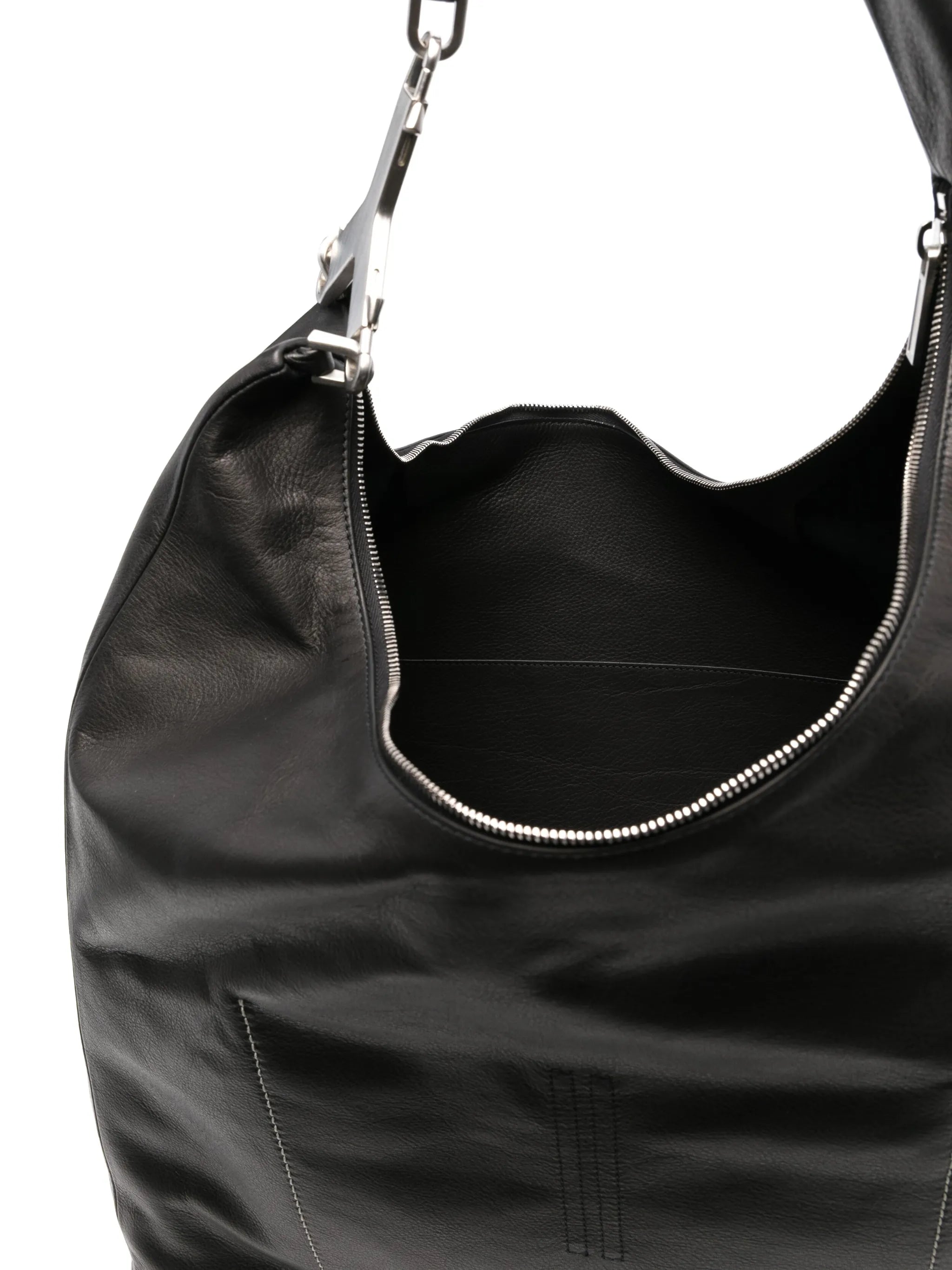 Cerberus leather shoulder bag