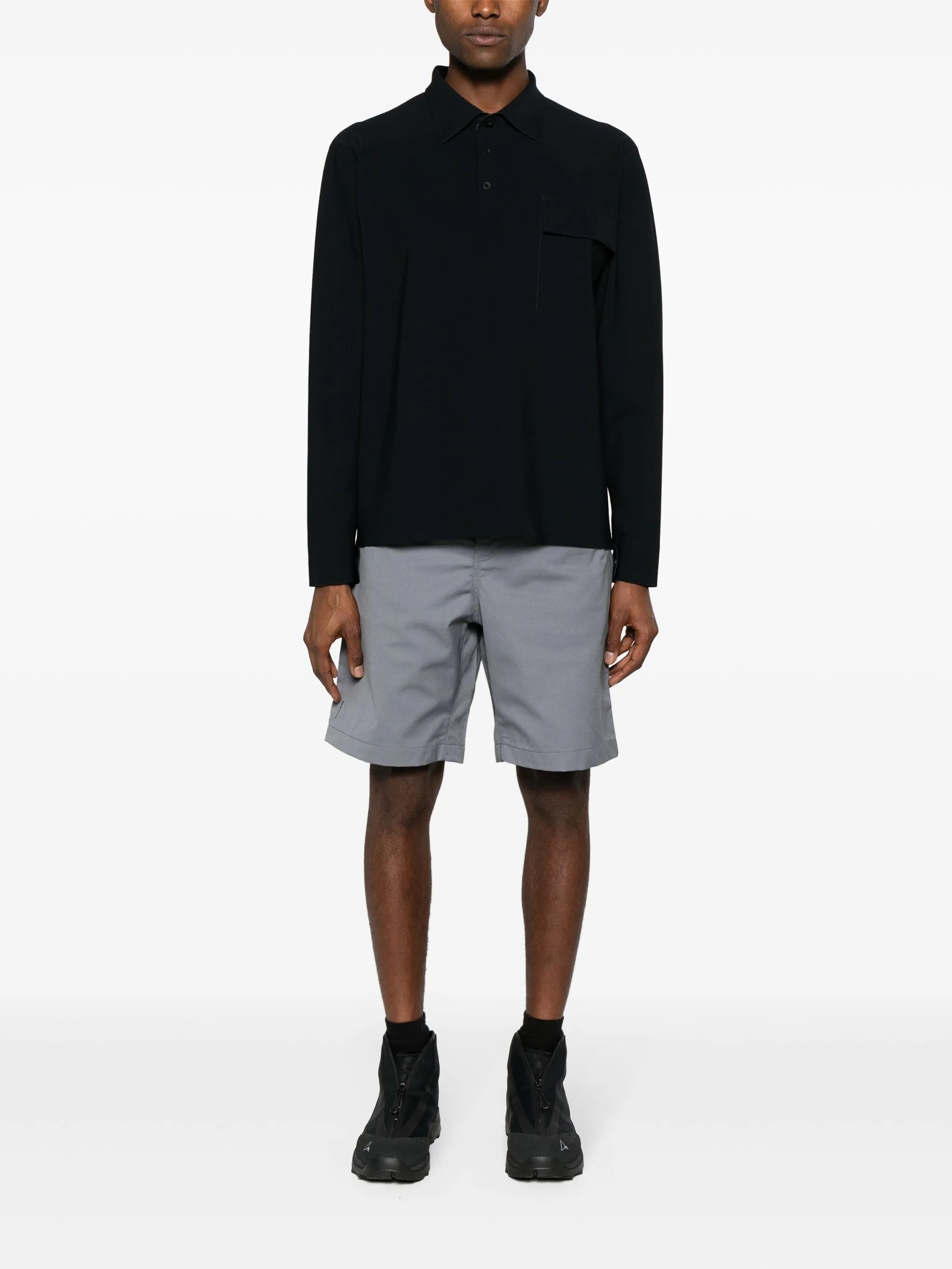 Taped Bonded polo shirt