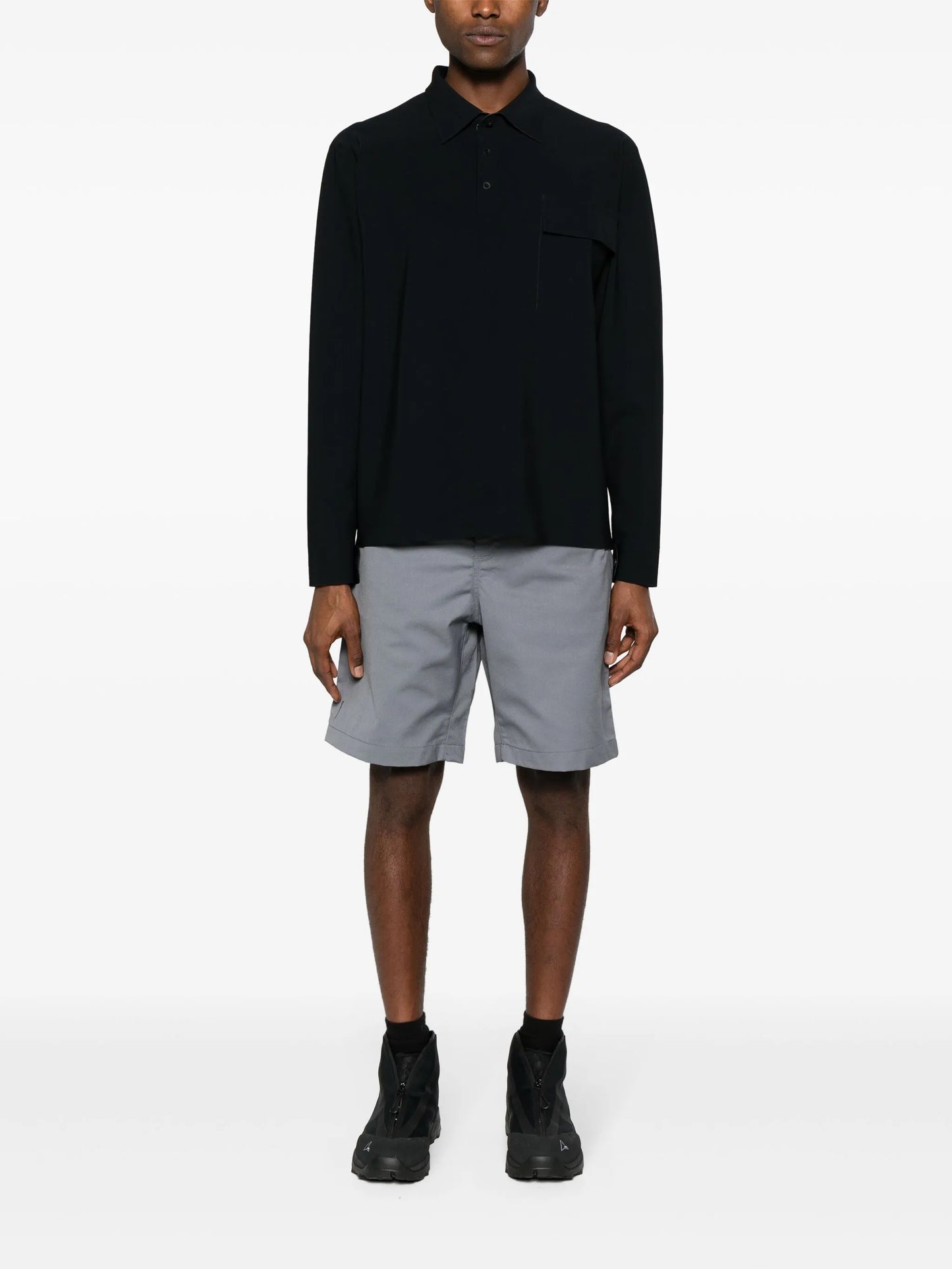 Taped Bonded polo shirt