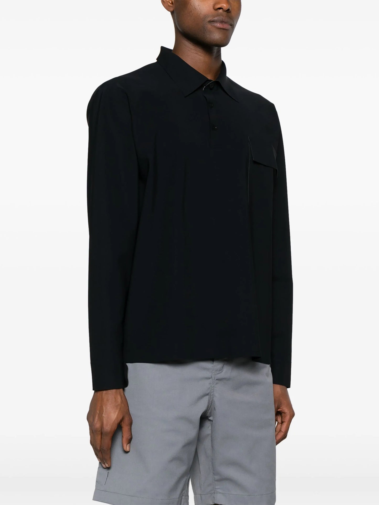 Taped Bonded polo shirt