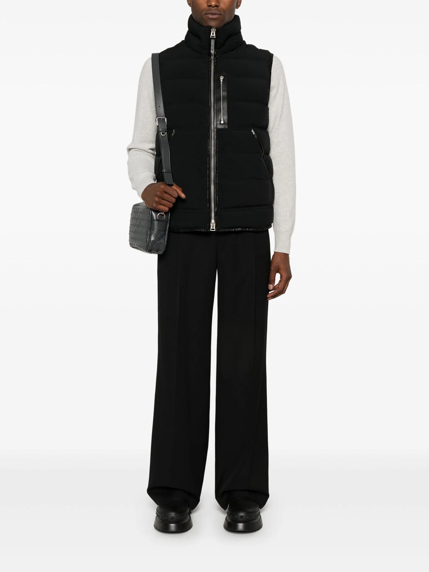 padded gilet
