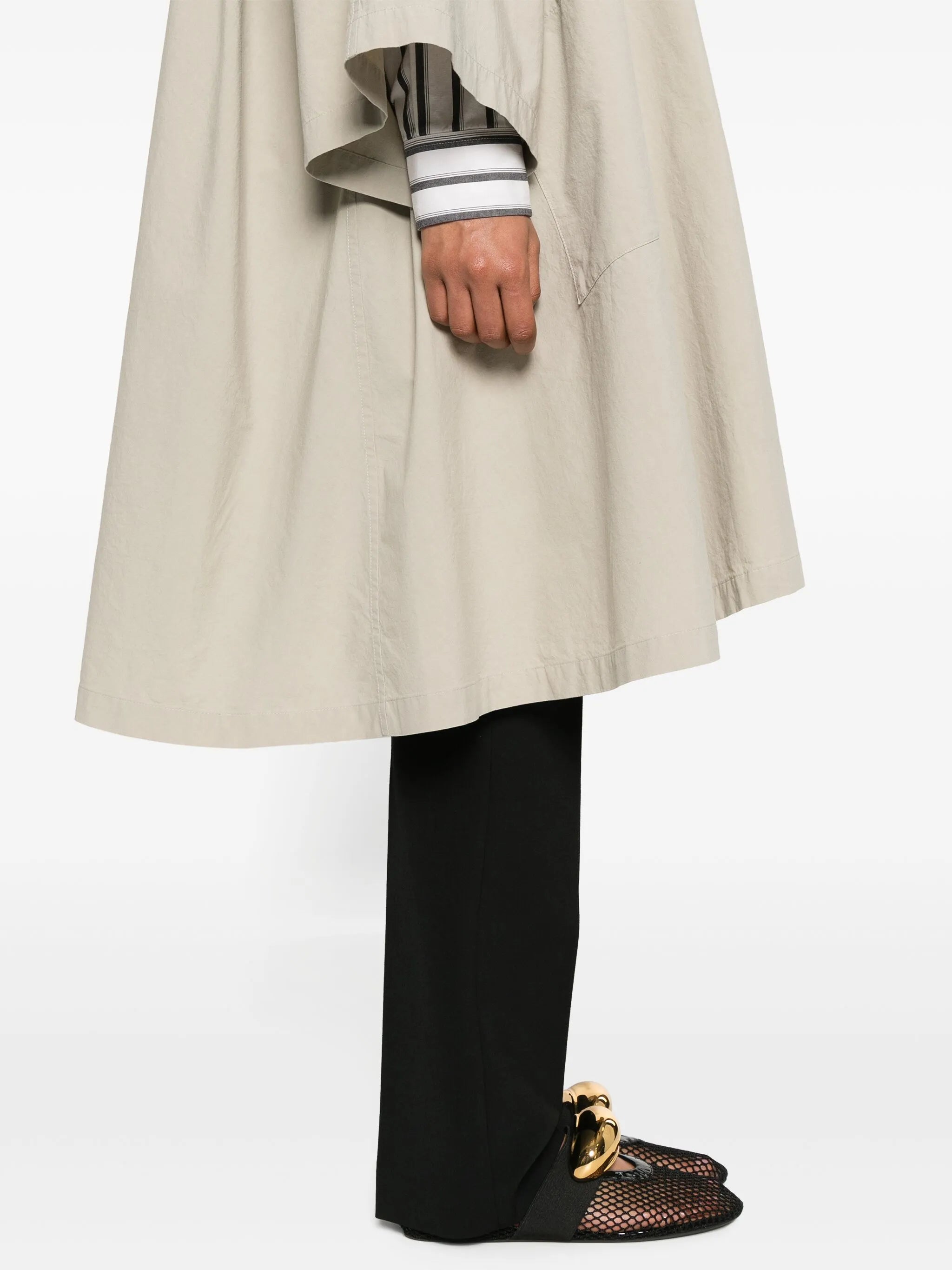 Leins flared coat