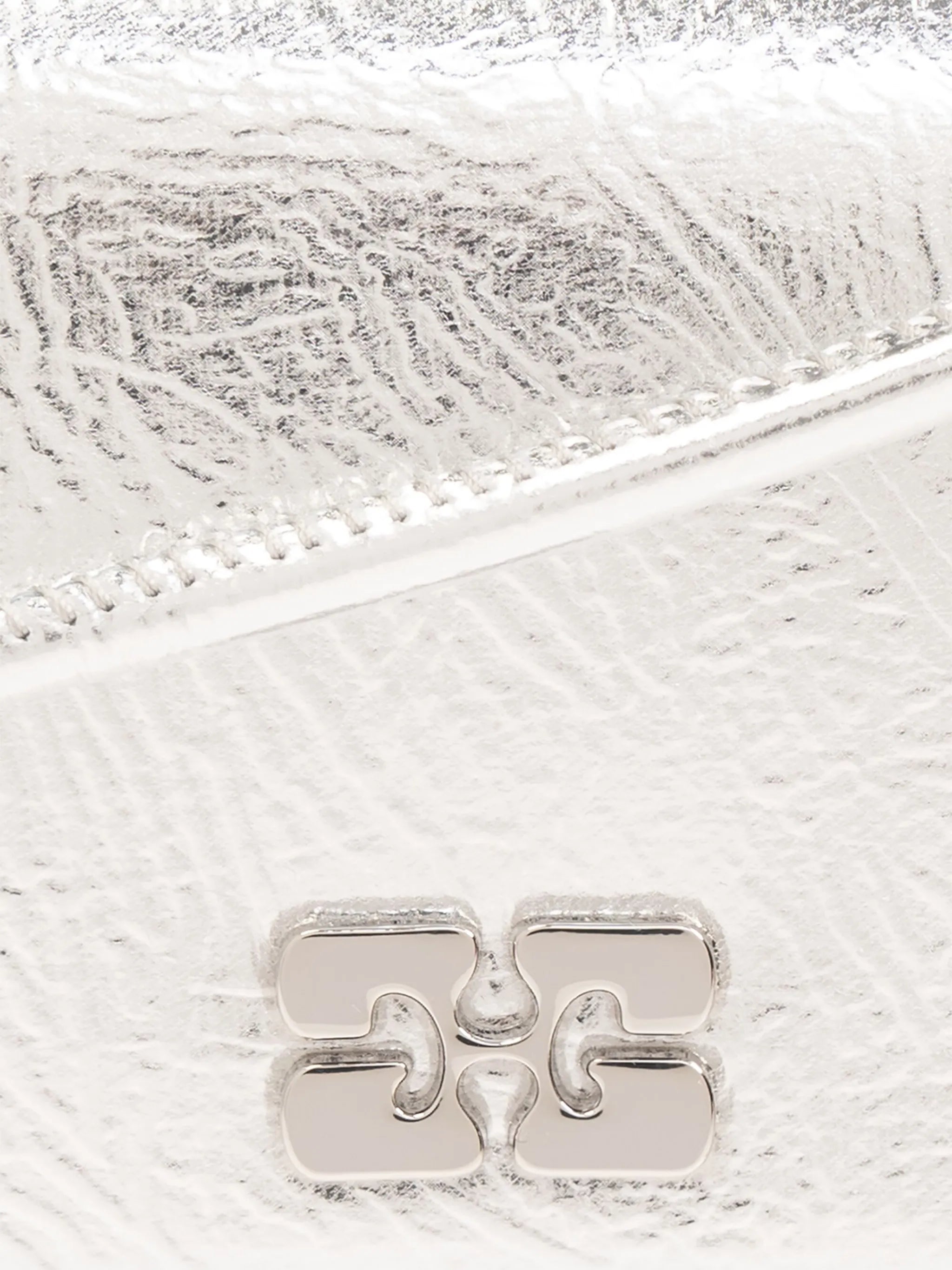 Bou metallic wallet on strap
