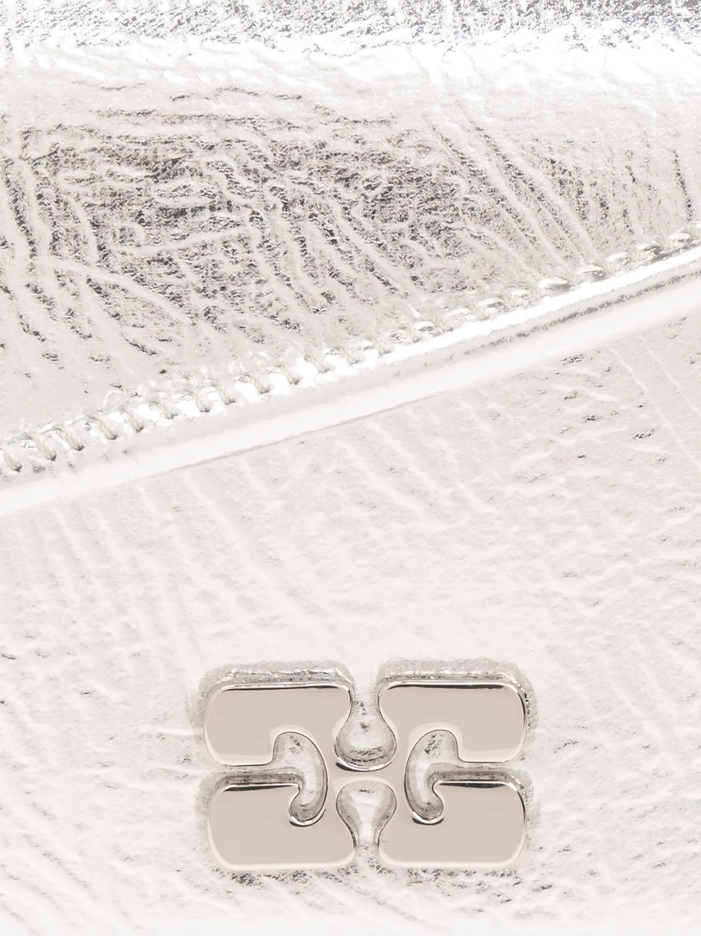 Bou metallic wallet on strap