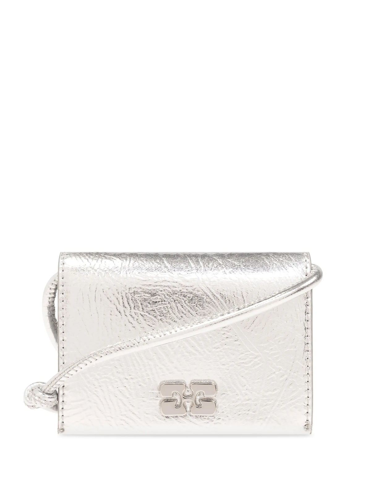 Bou metallic wallet on strap