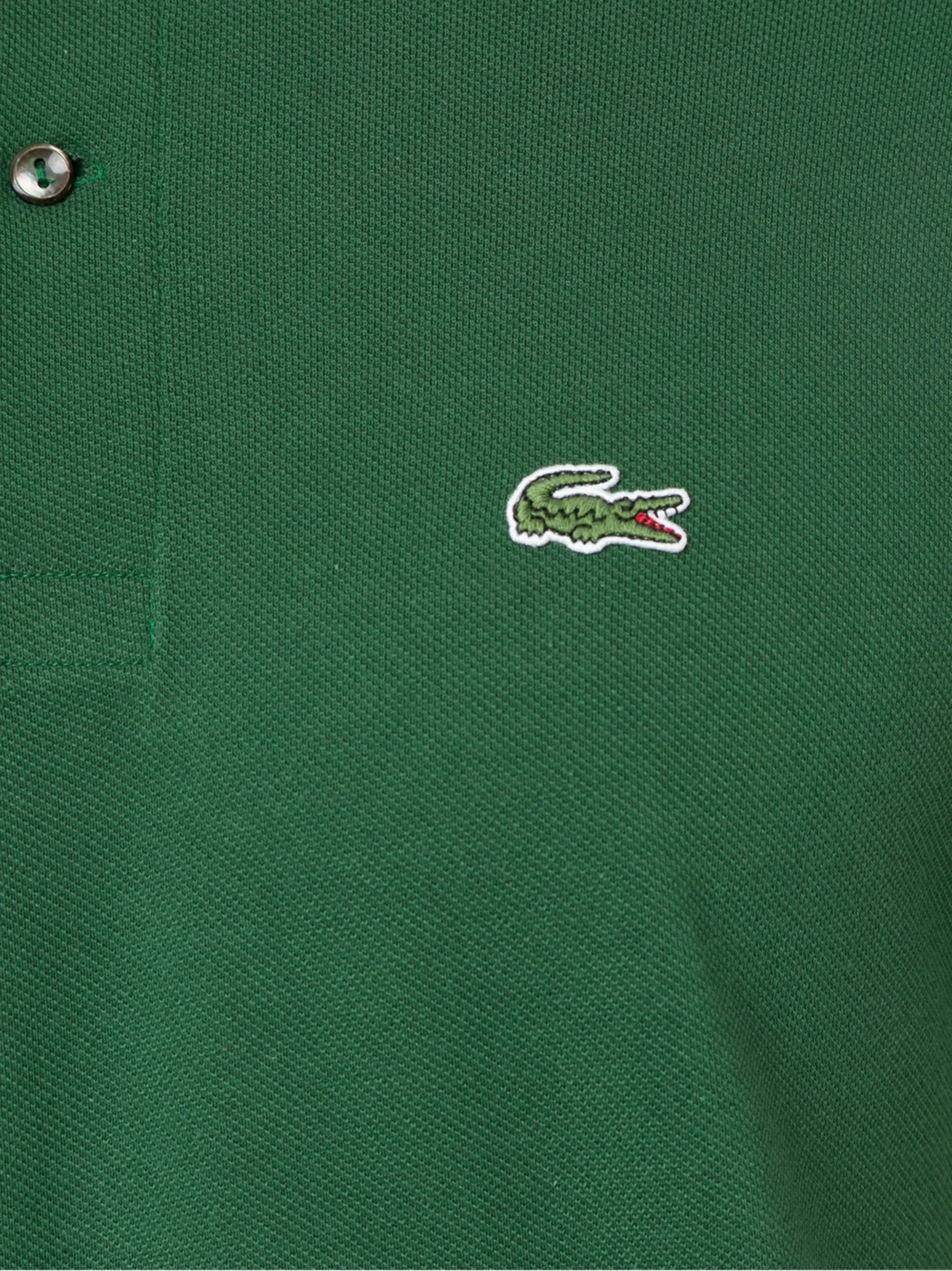 logo-patch polo shirt