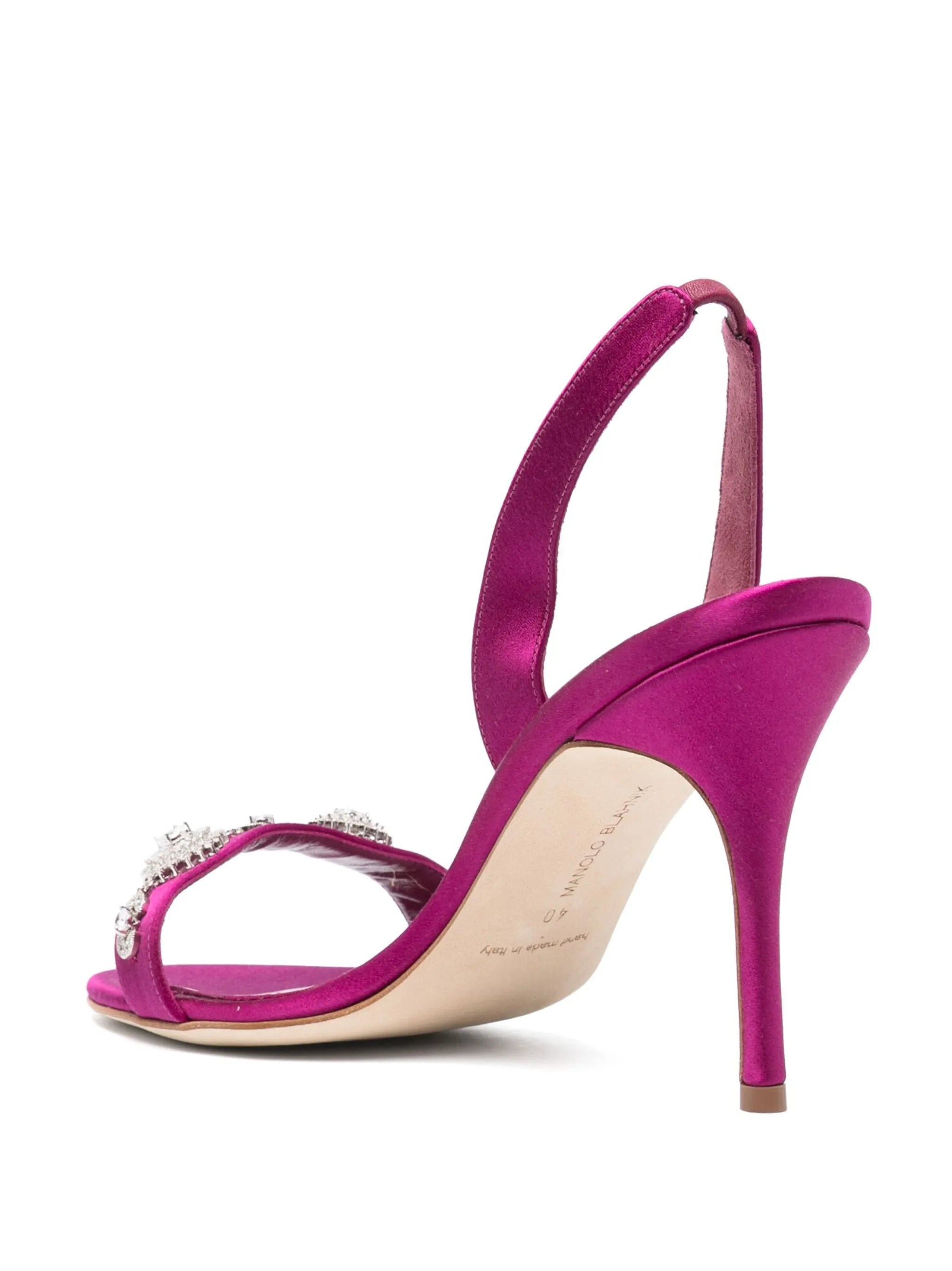 90mm Lamisan slingback sandals
