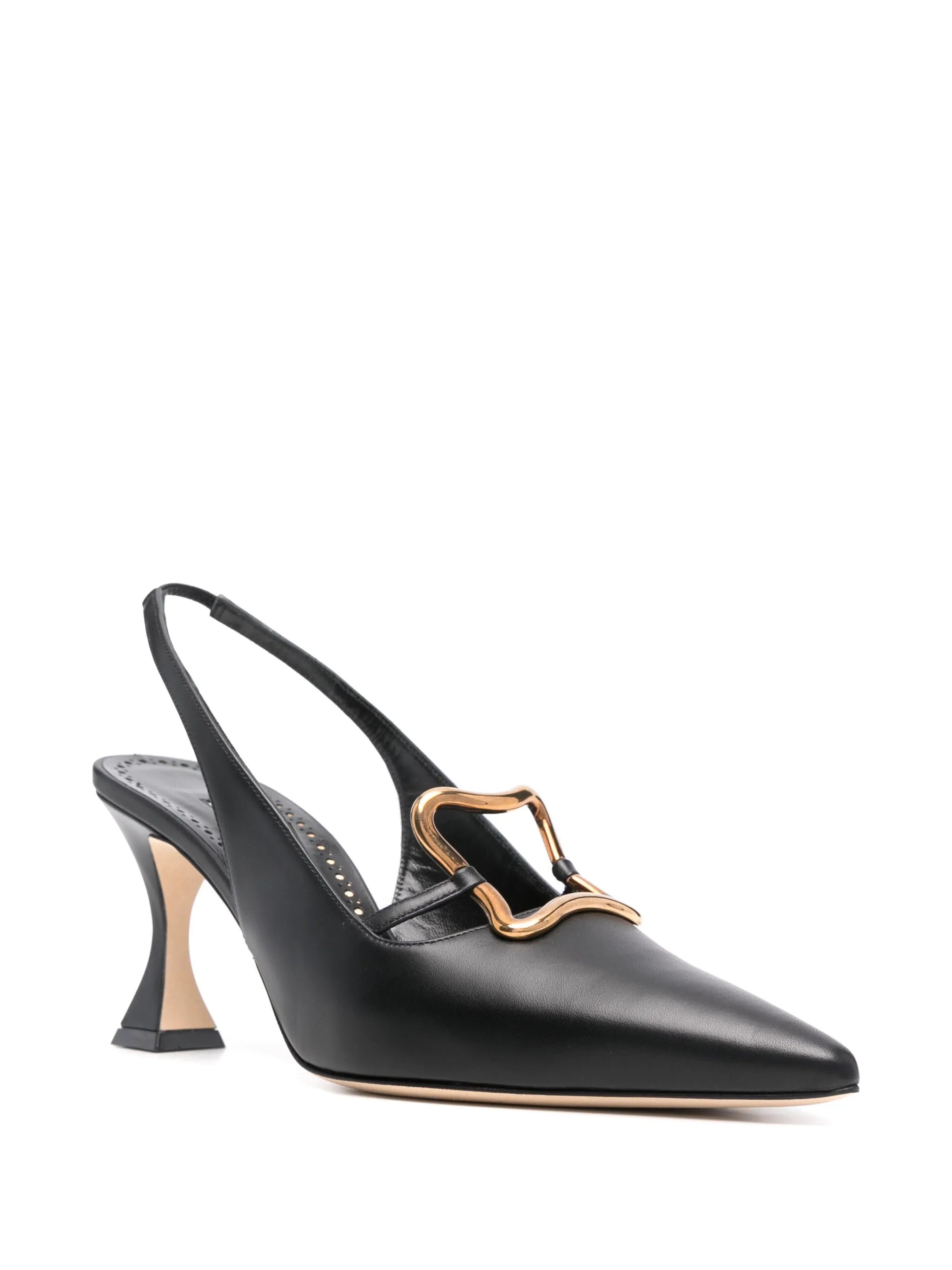 70mm Nikkal slingback pumps
