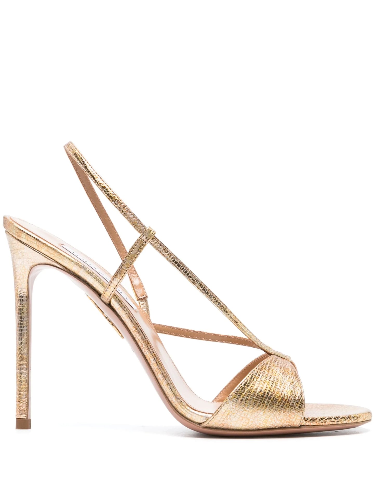 Sognare 105mm metallic sandals