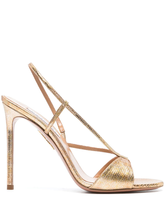 Sognare 105mm metallic sandals