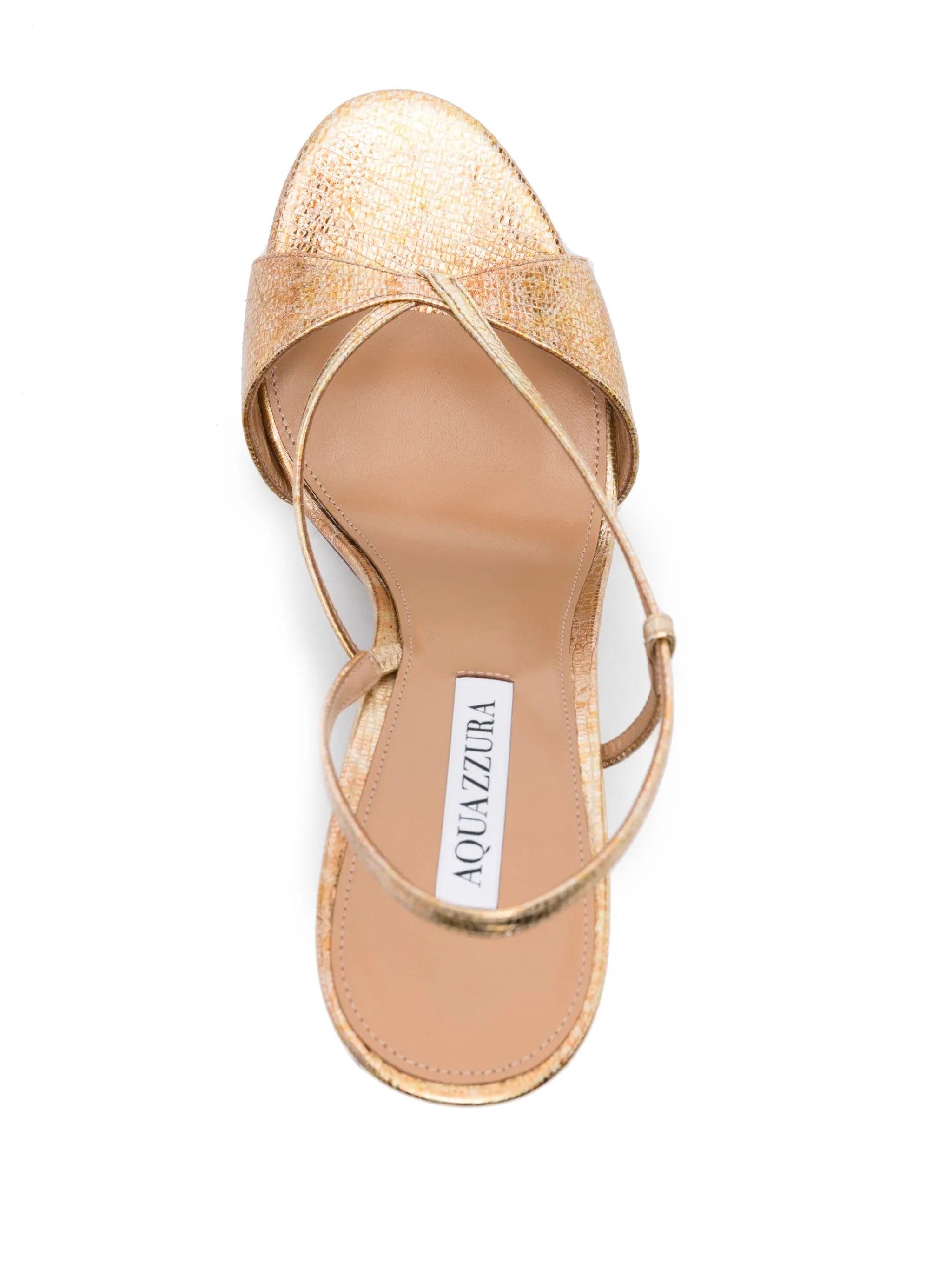 Sognare 105mm metallic sandals