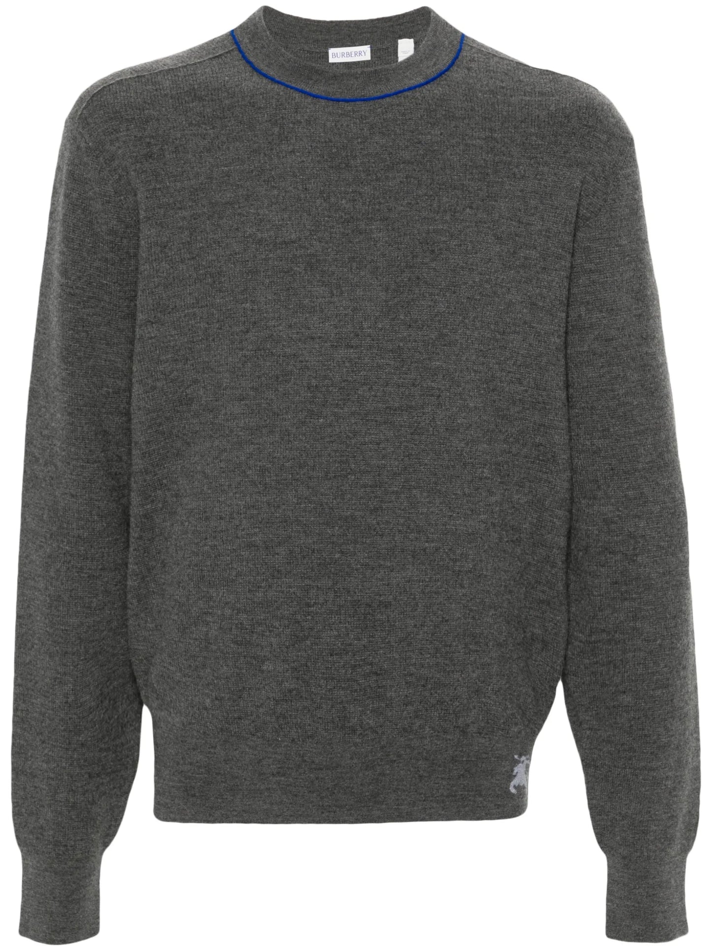 Equestrian Knight-intarsia knit sweater