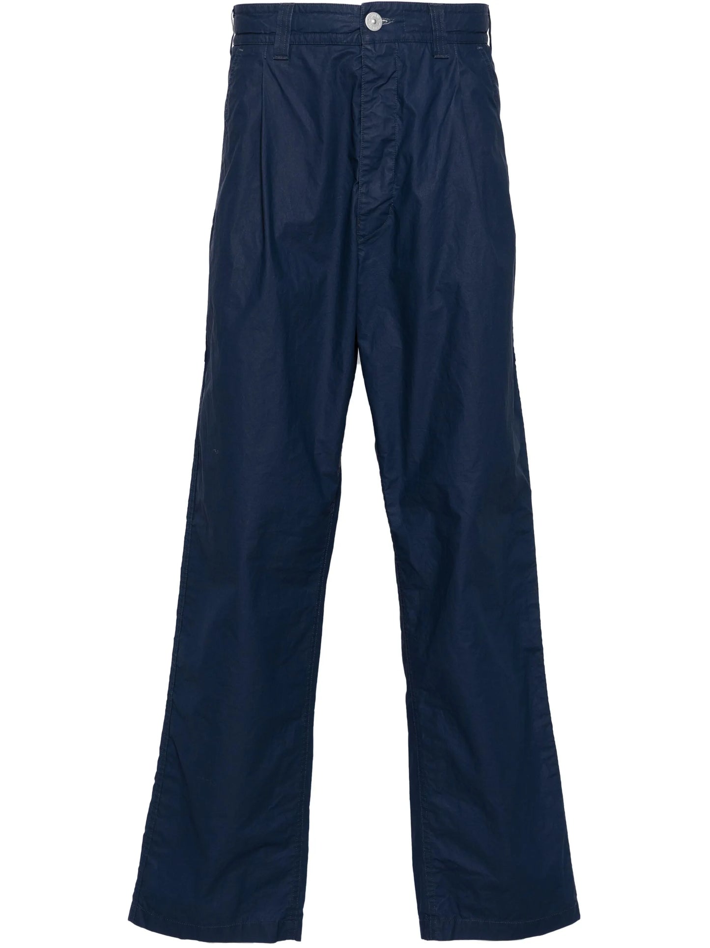 logo-print trousers