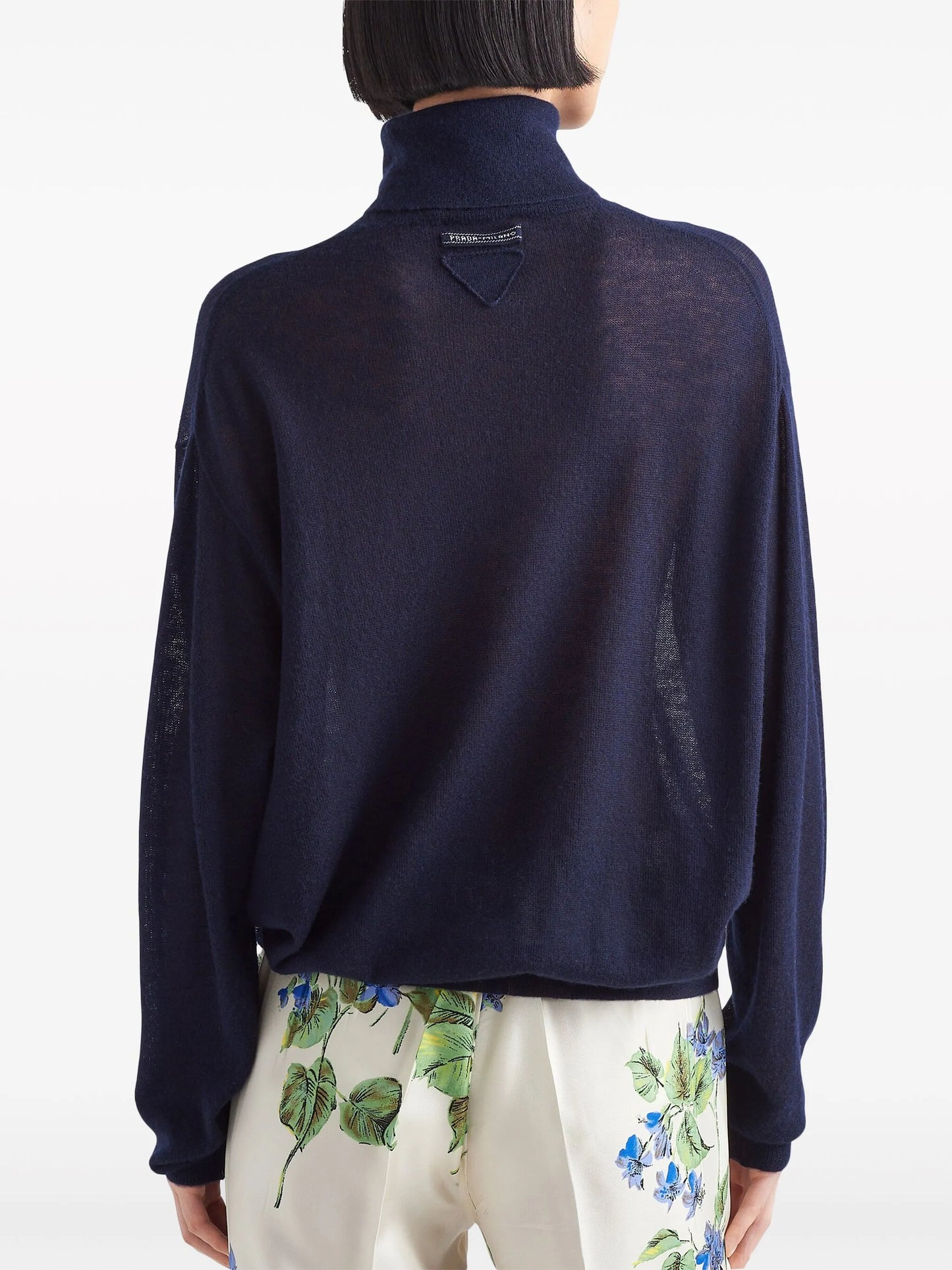 roll-neck cashmere jumper