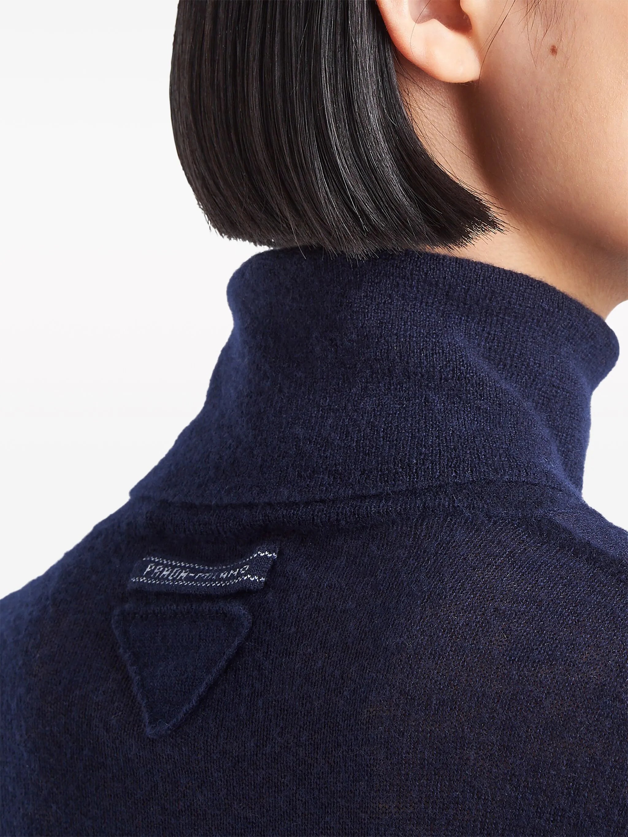 roll-neck cashmere jumper