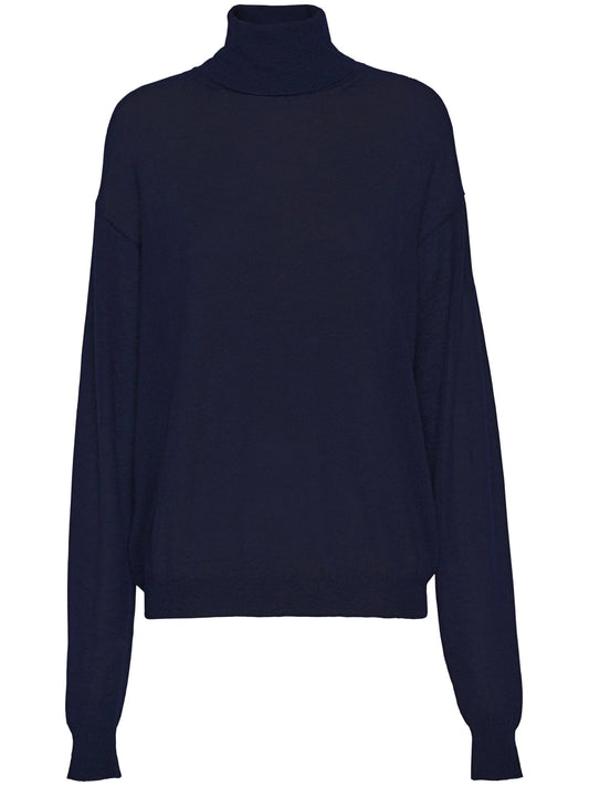 roll-neck cashmere jumper