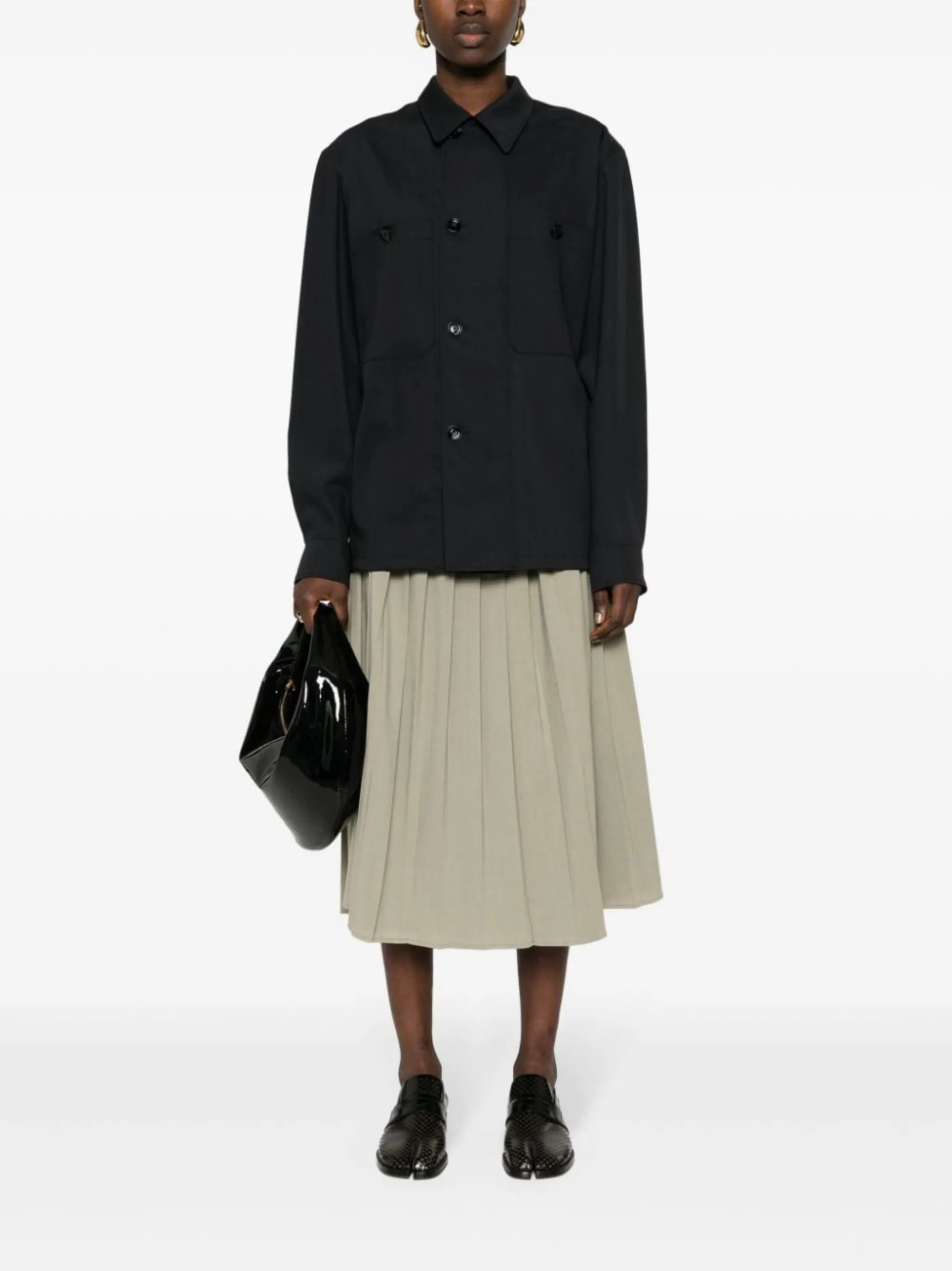 virgin wool shirt
