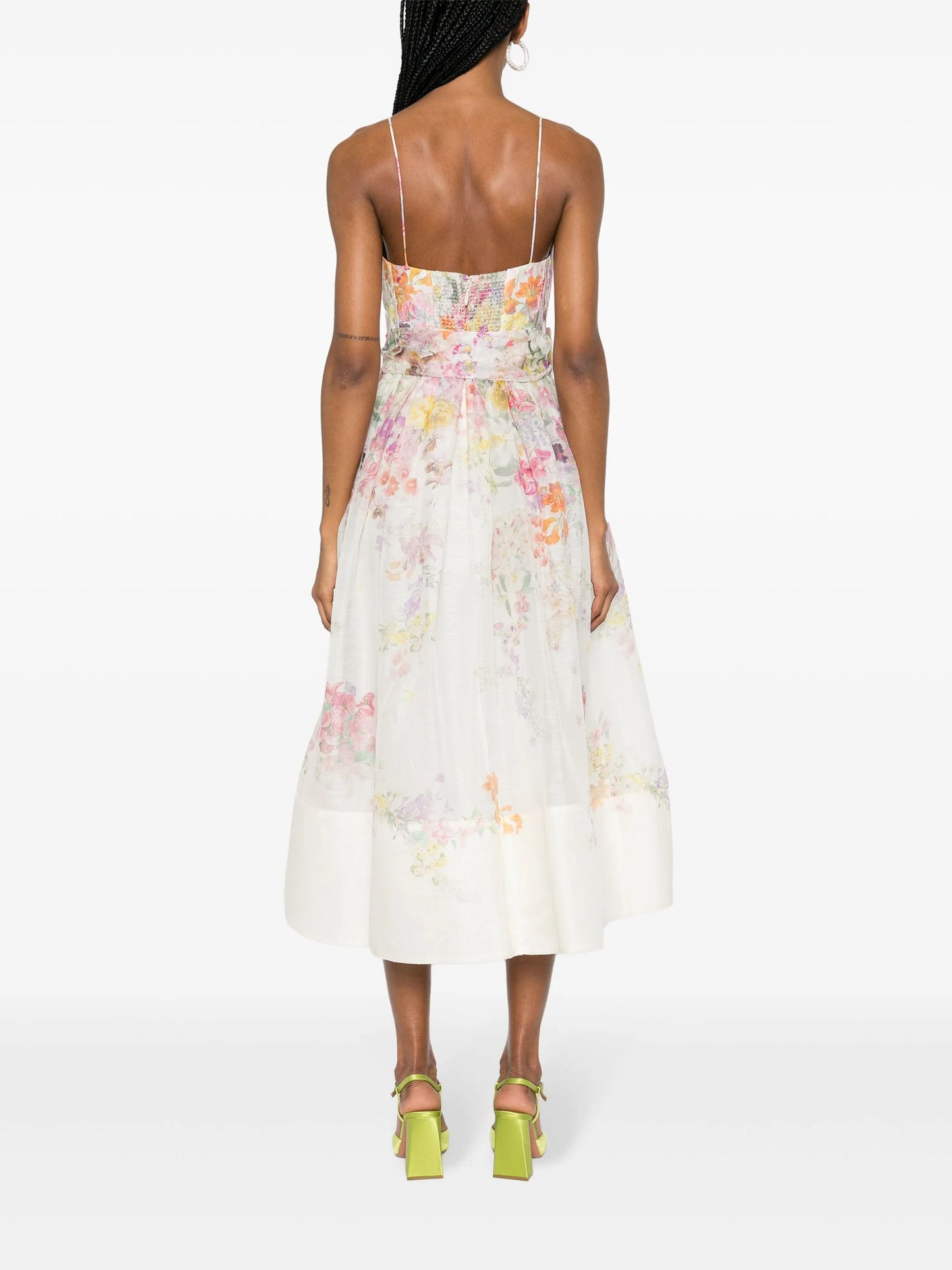 Natura Corset midi dress