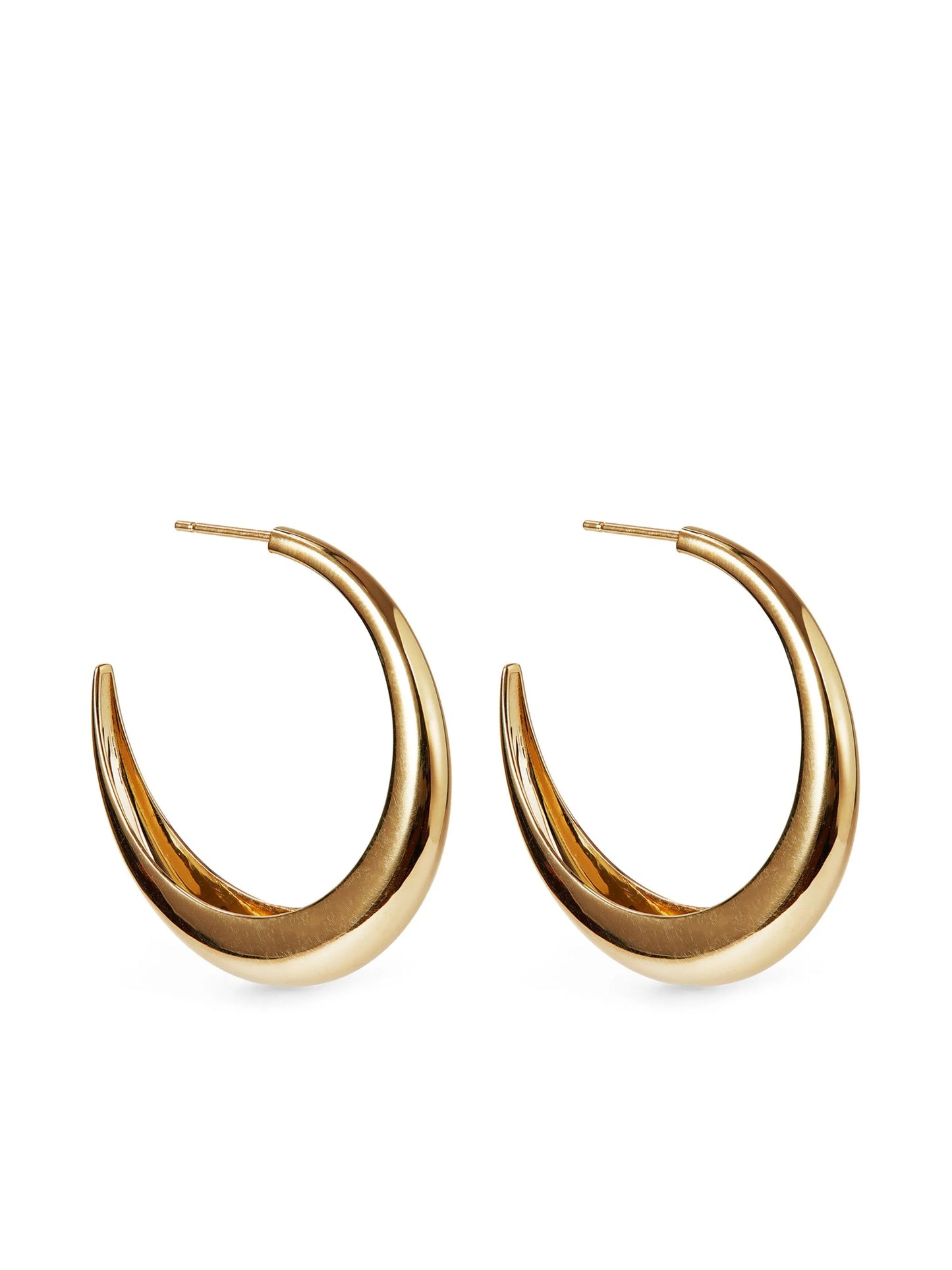 gold vermeil hoops