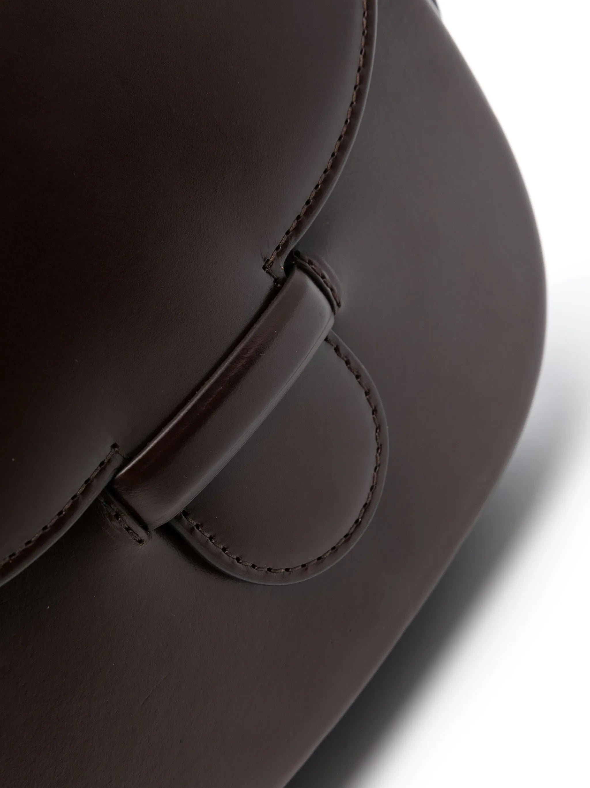 Cartridge leather crossbody bag