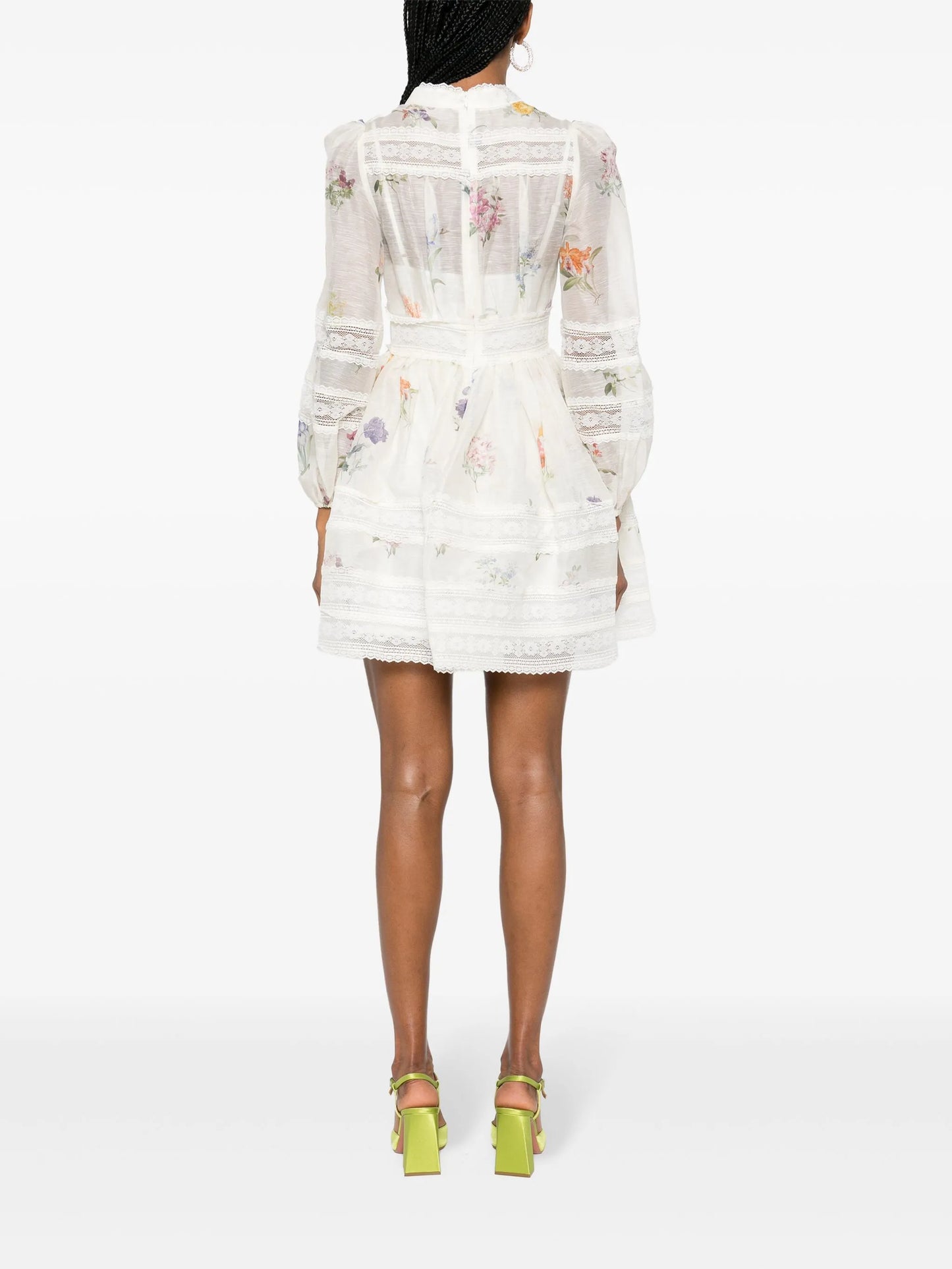 Natura floral-print dress