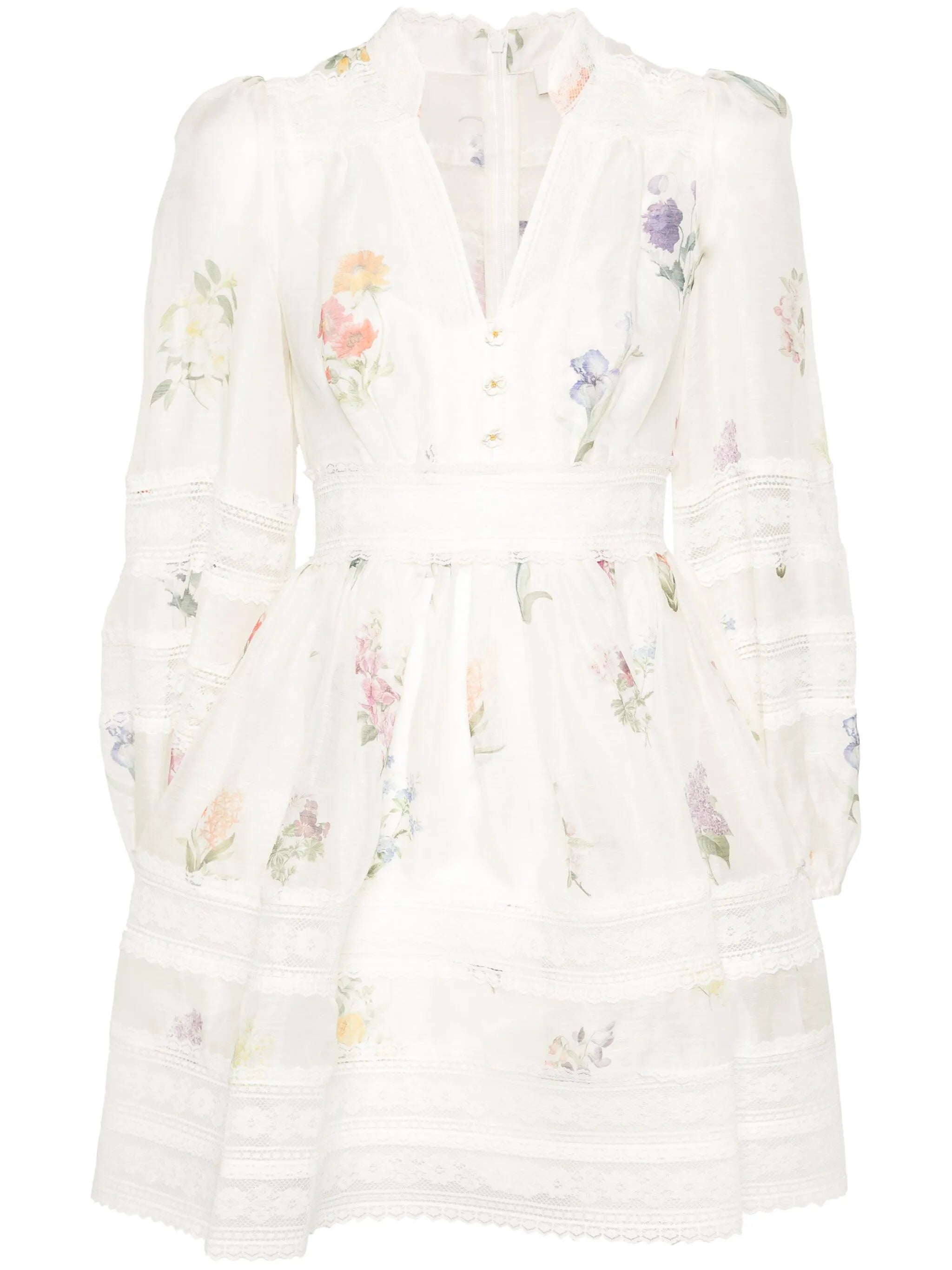 Natura floral-print dress