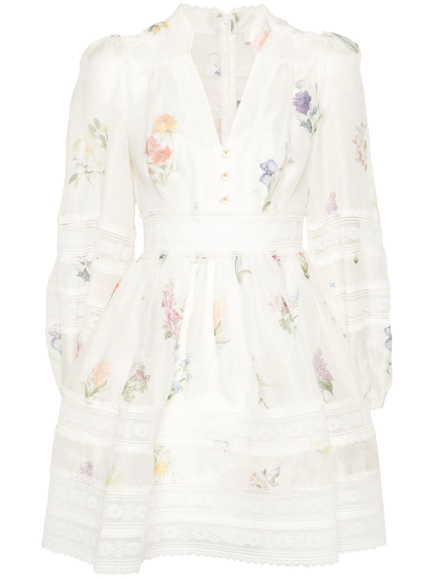 Natura floral-print dress