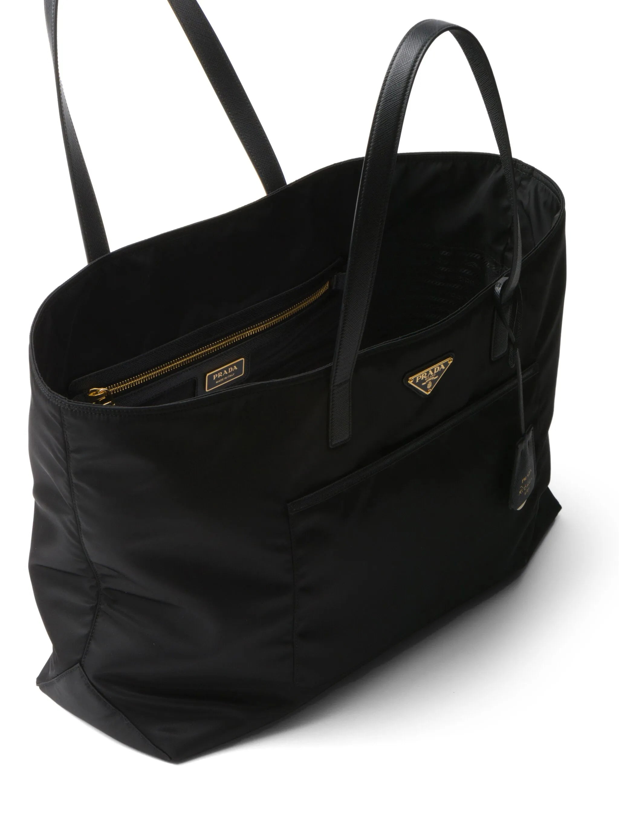Re-edition 1978 large Re-nylon and Saffiano leather tote bag