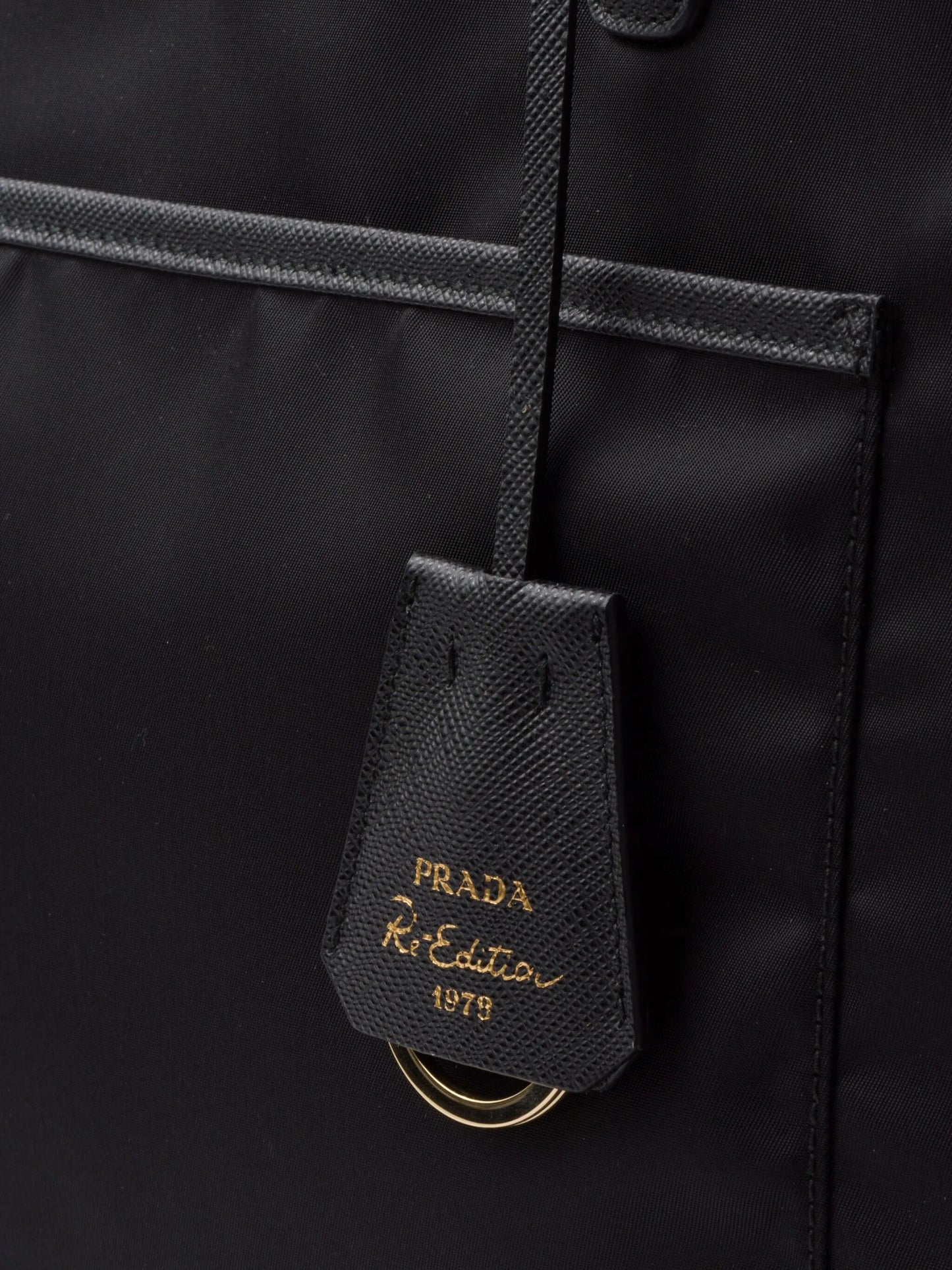 Re-edition 1978 large Re-nylon and Saffiano leather tote bag