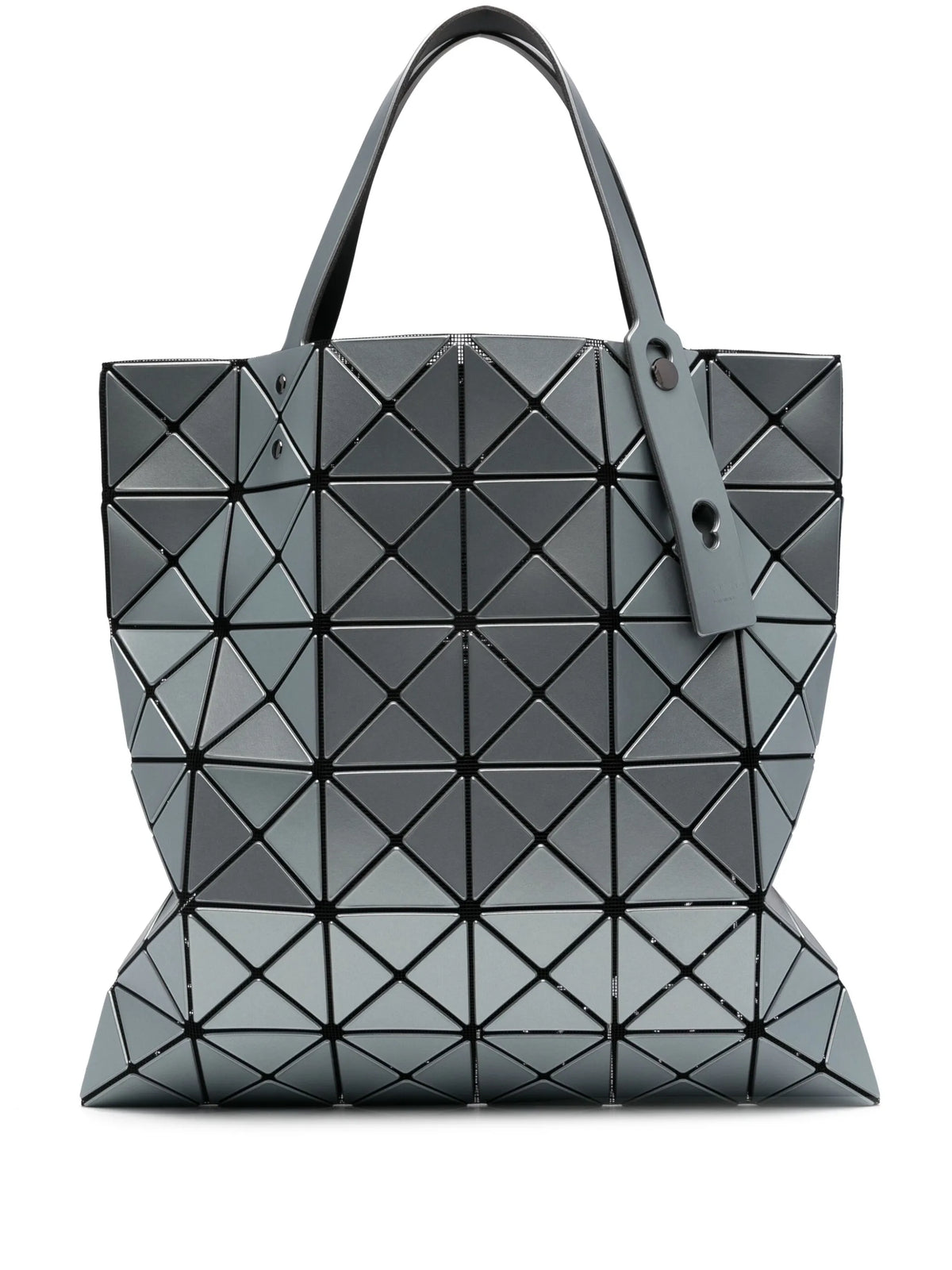 geometric-panelled tote bag