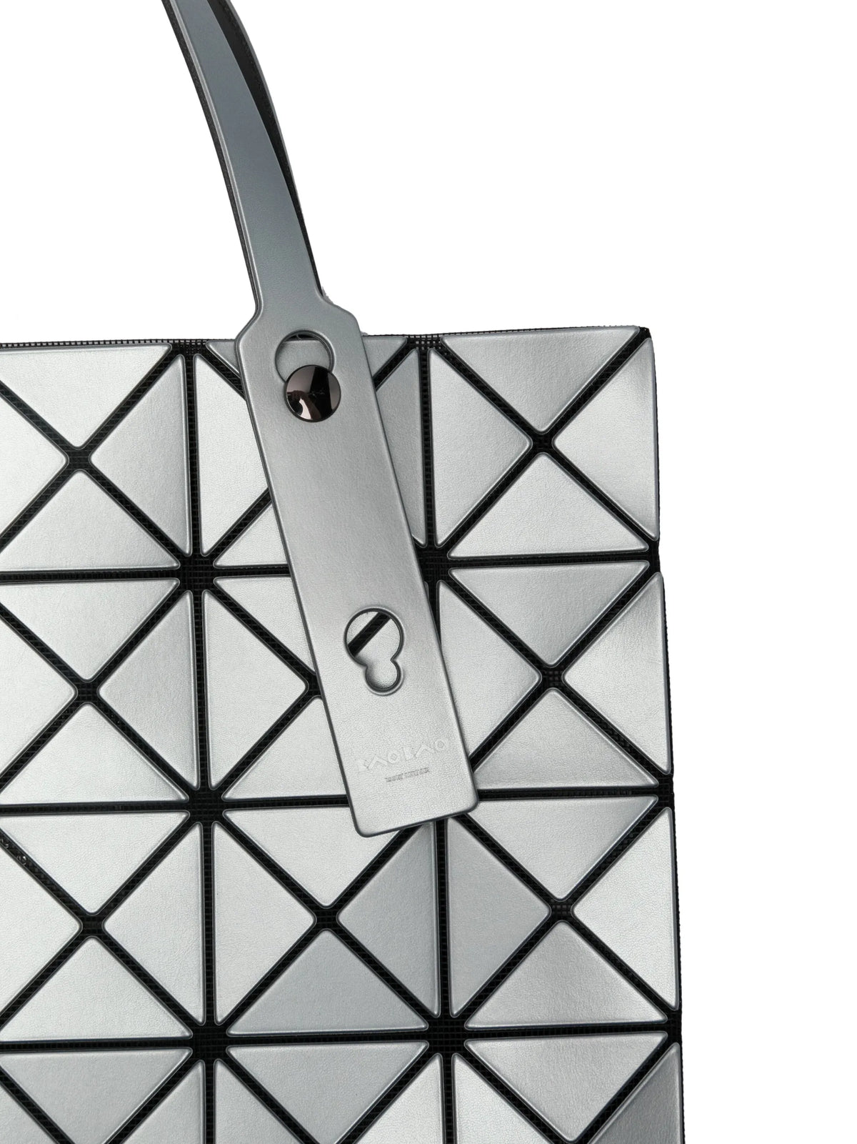geometric-panelled tote bag