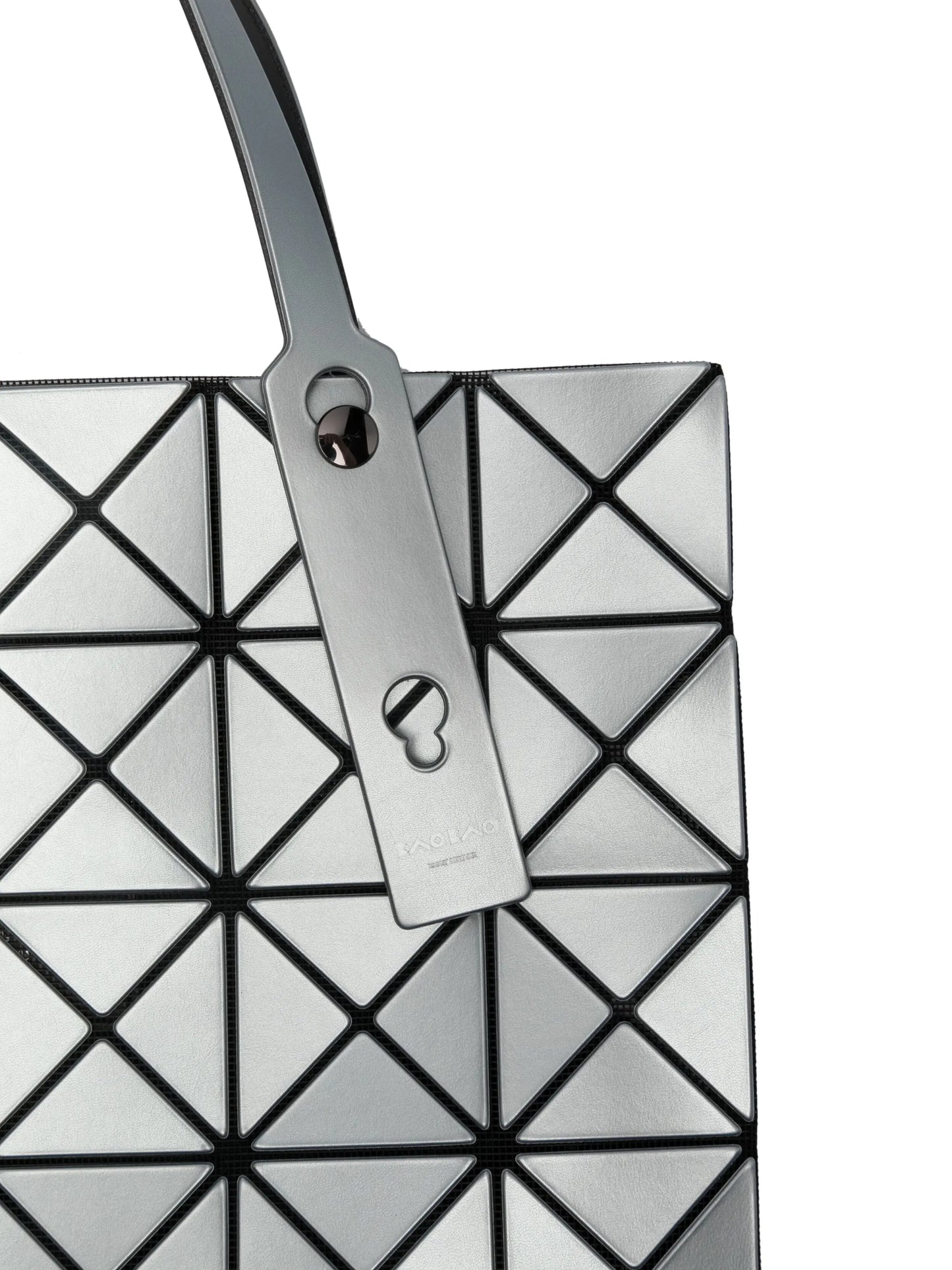geometric-panelled tote bag