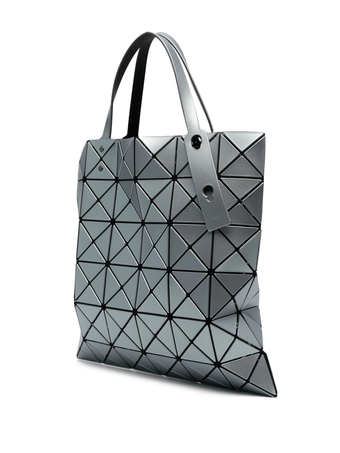 geometric-panelled tote bag