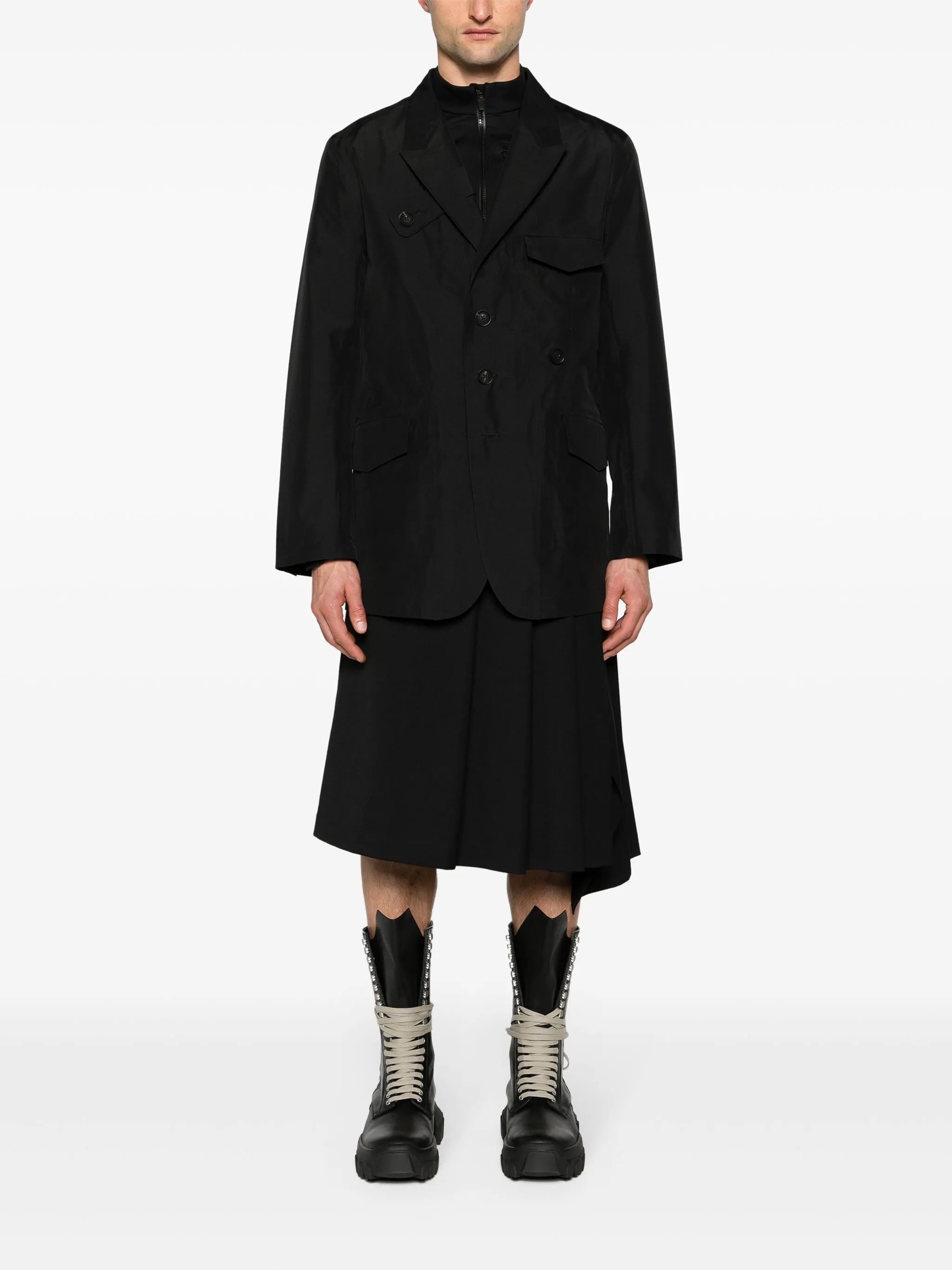YY H GTX single-breasted blazer