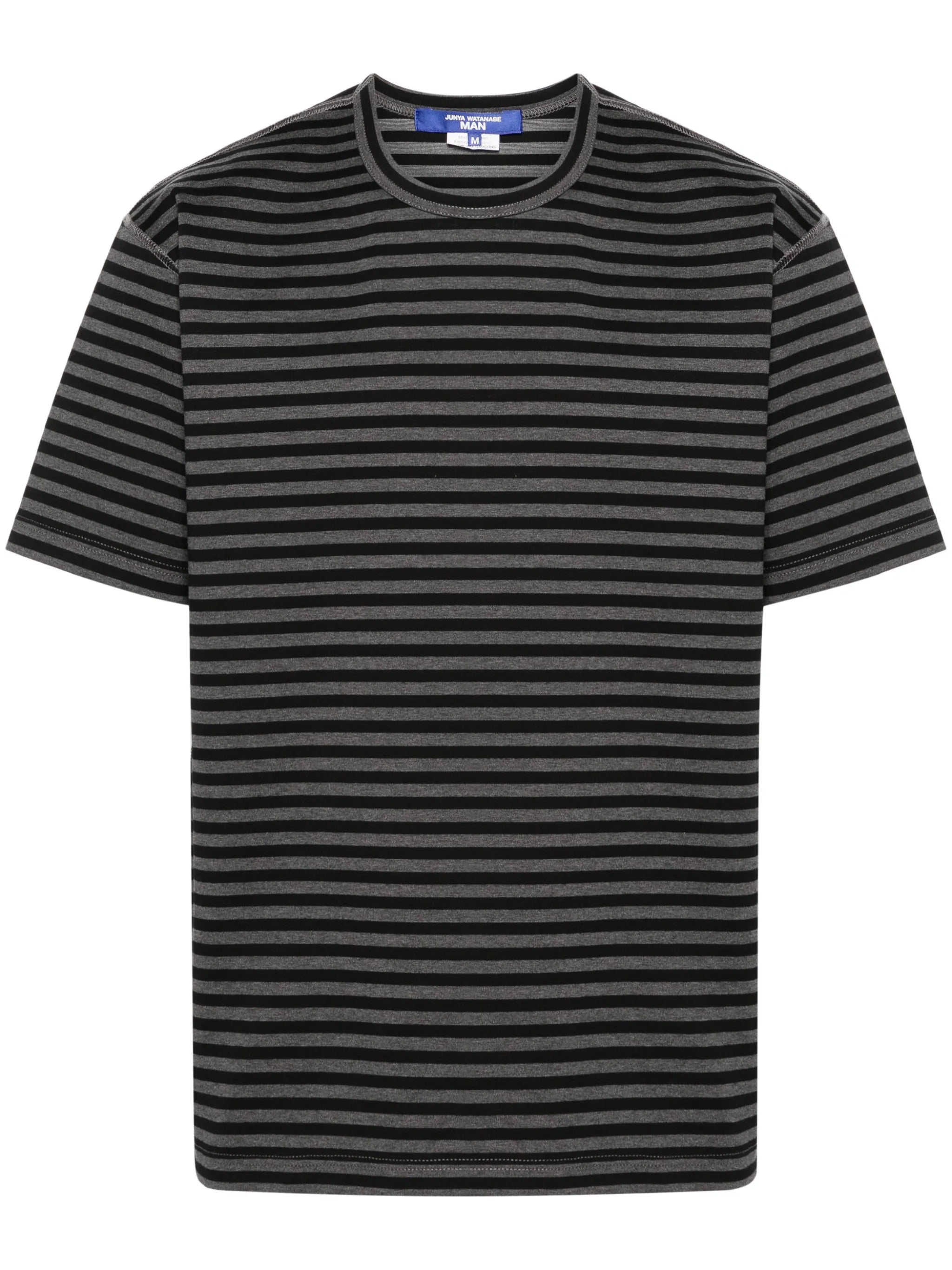striped jersey T-shirt