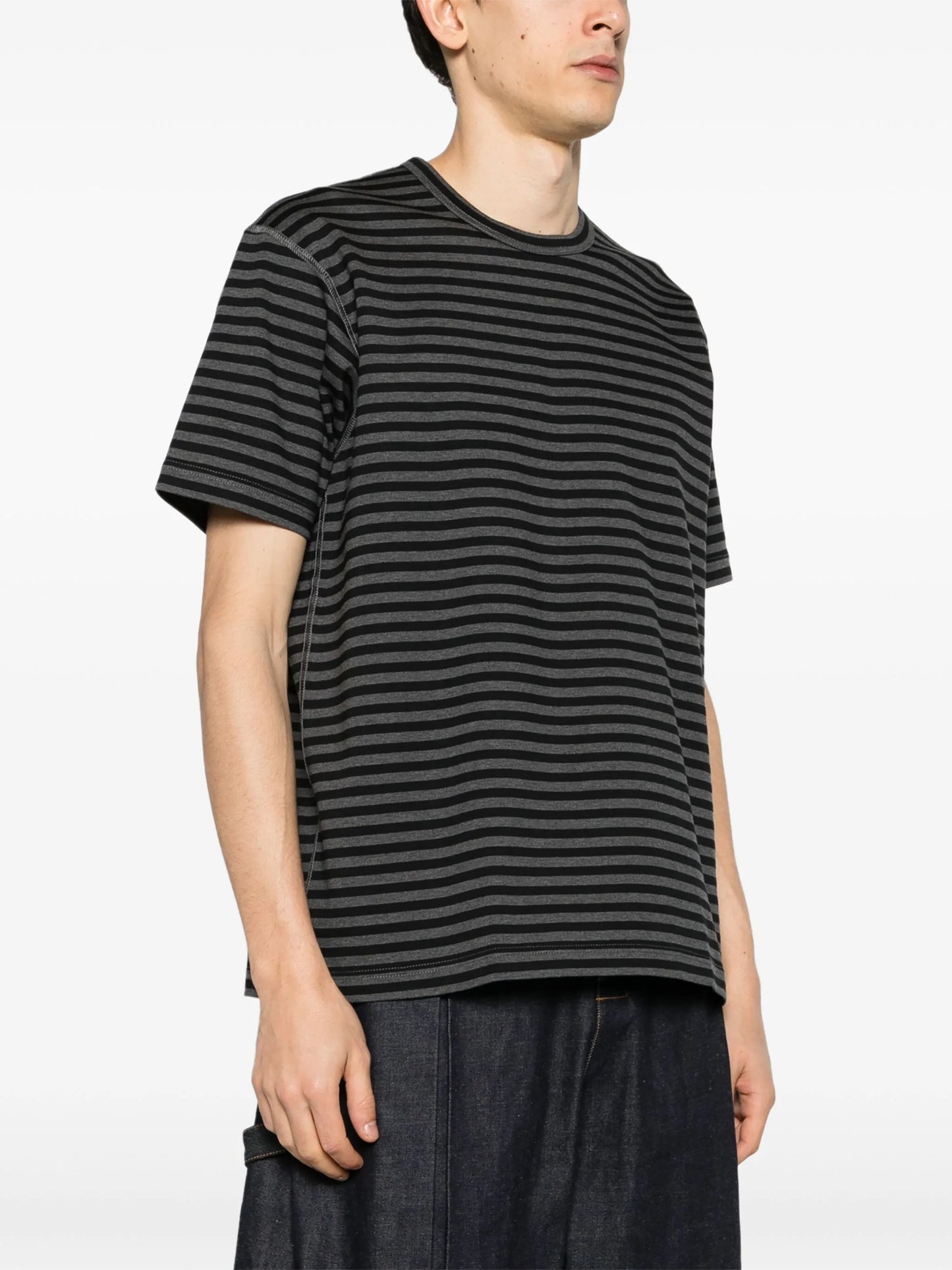 striped jersey T-shirt
