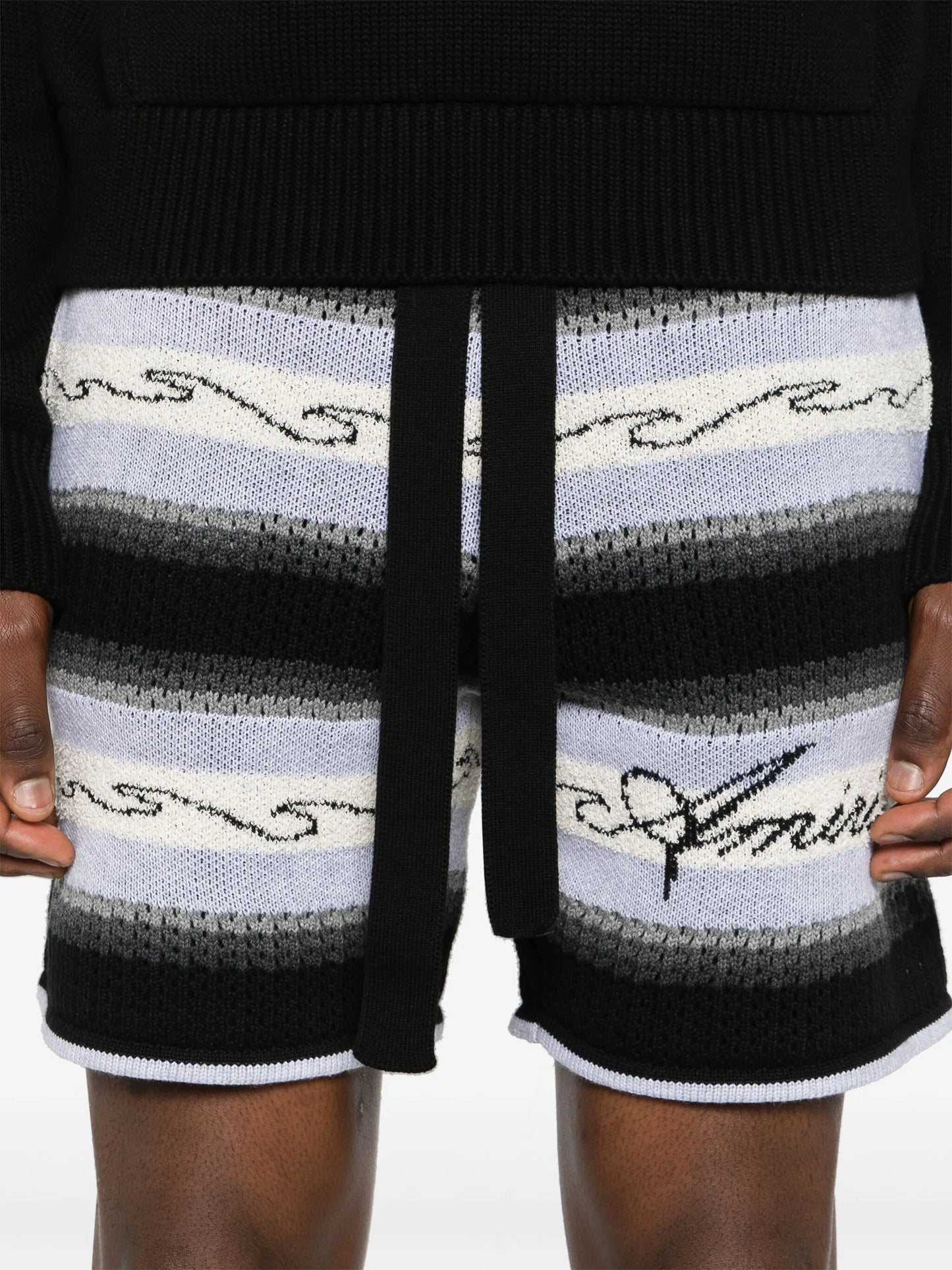 Wave Baja knitted shorts