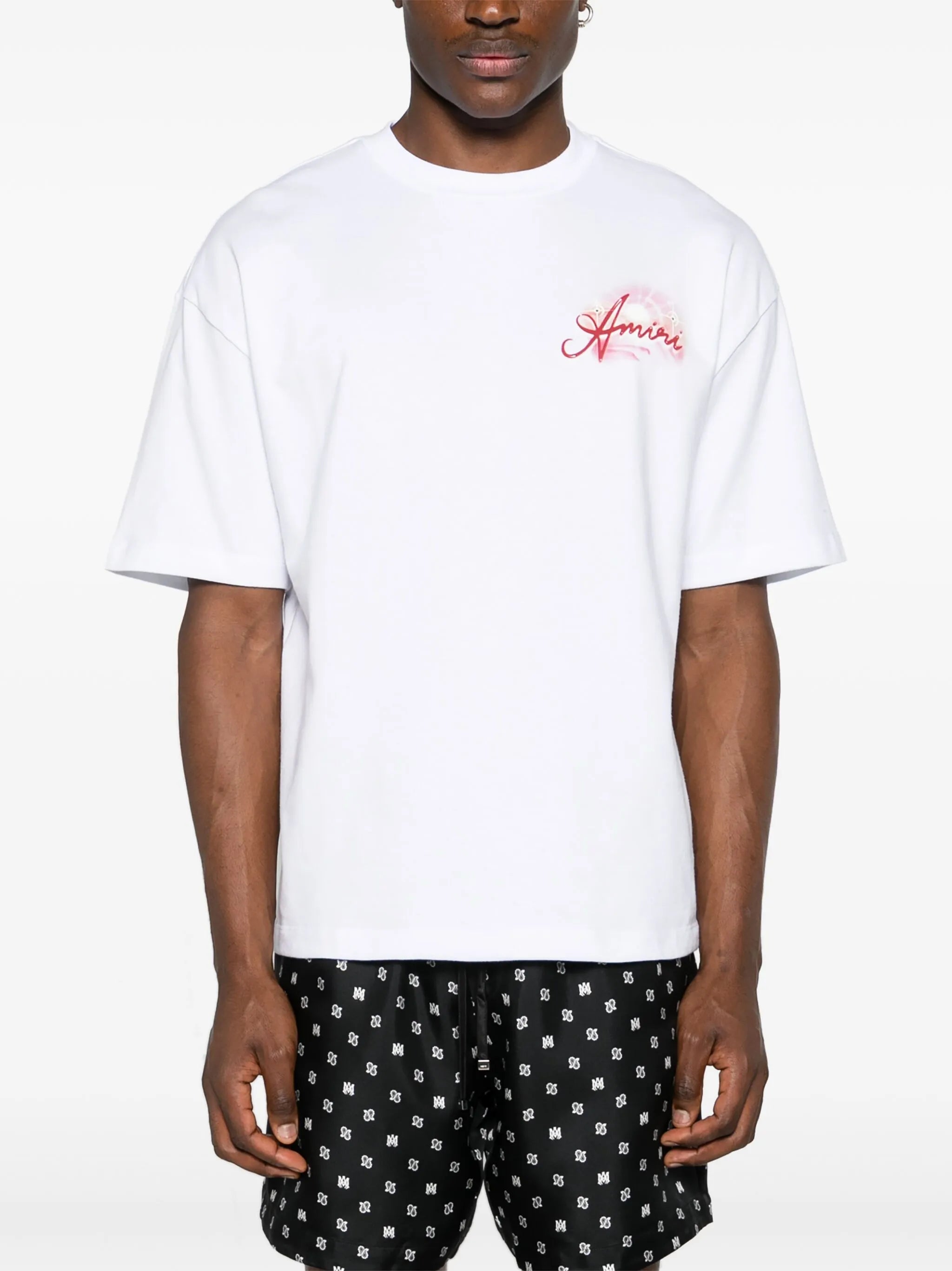 Paradise Airbrush cotton T-shirt