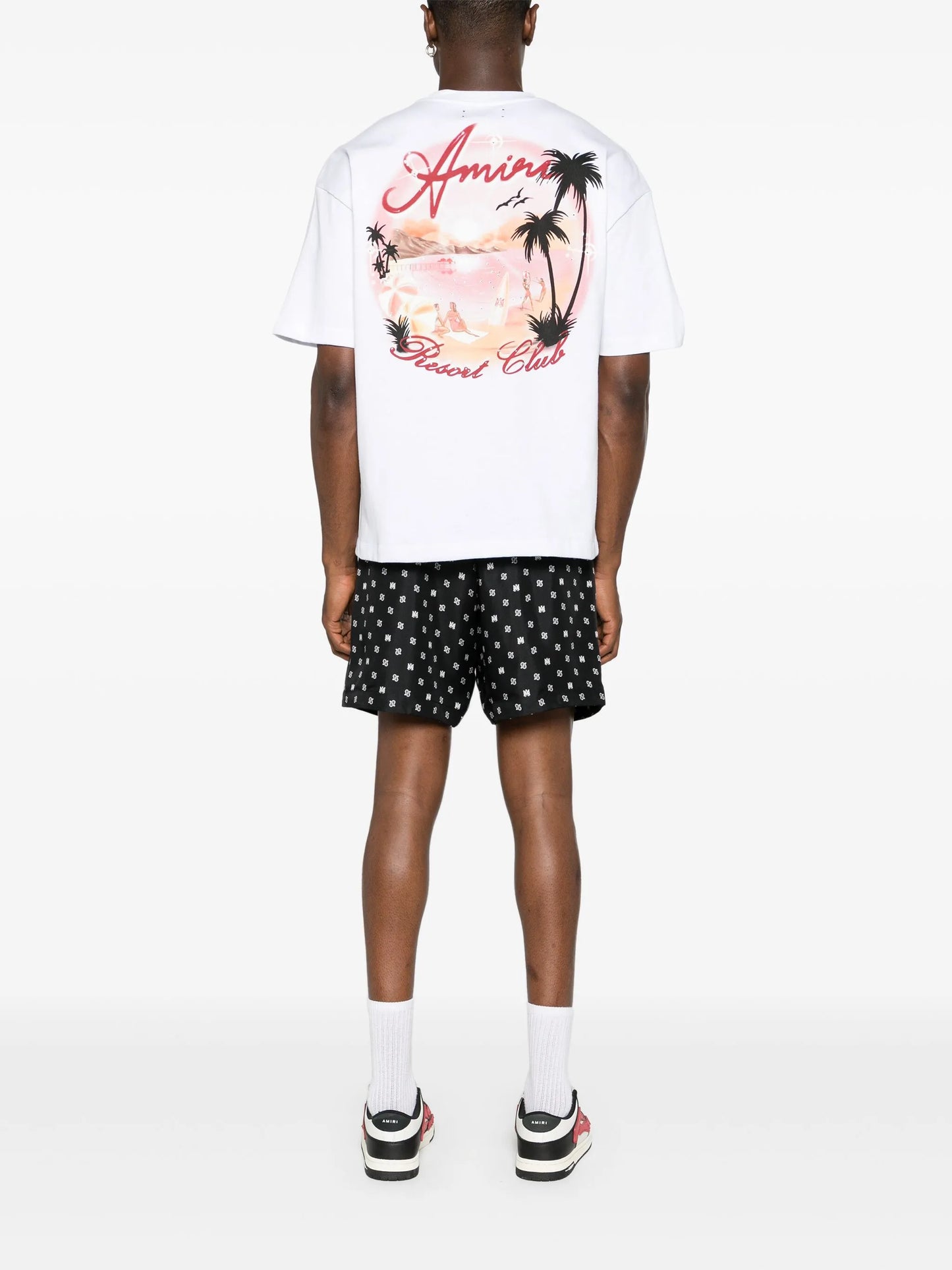 Paradise Airbrush cotton T-shirt
