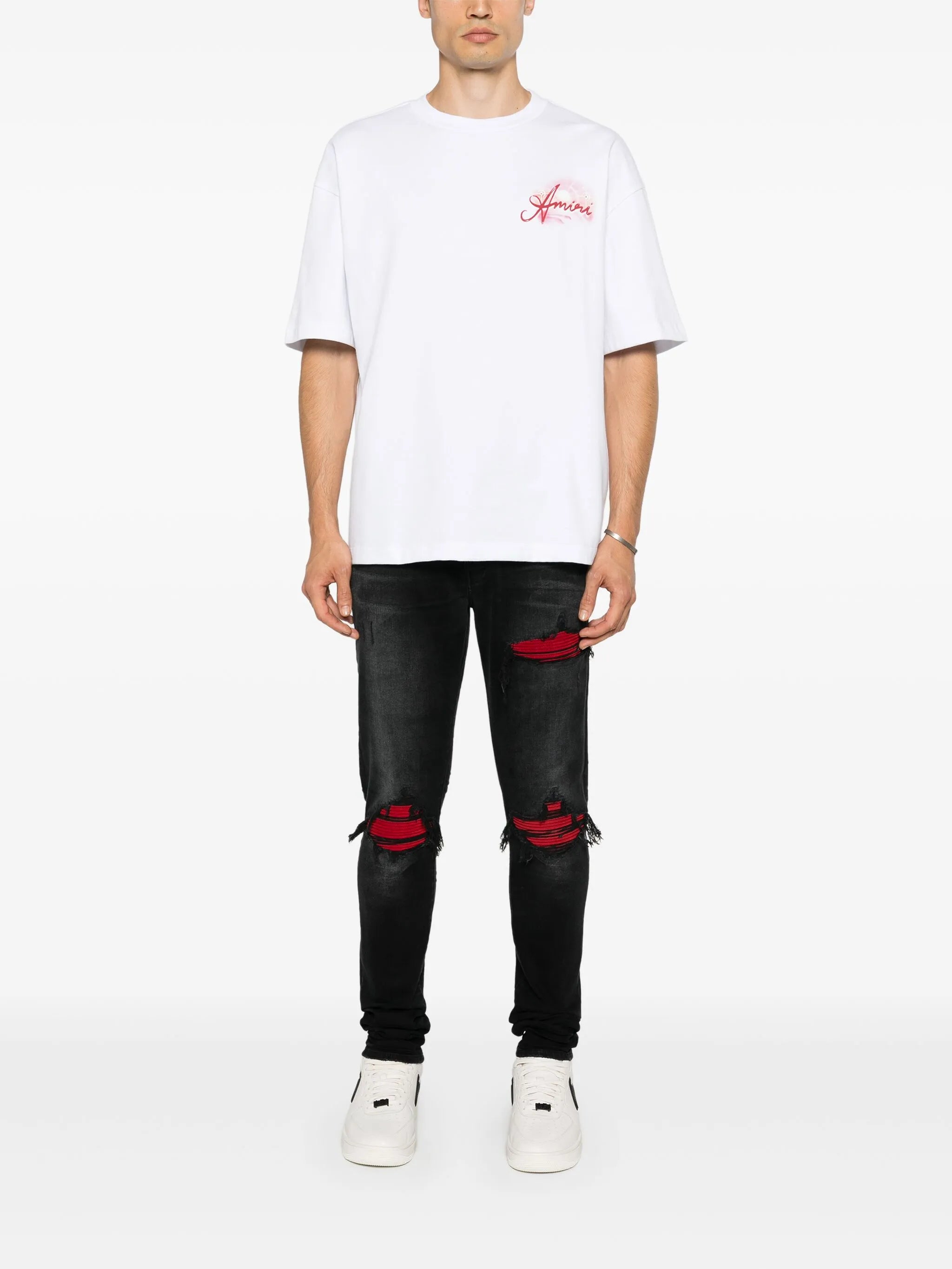 MX1 Suede skinny jeans