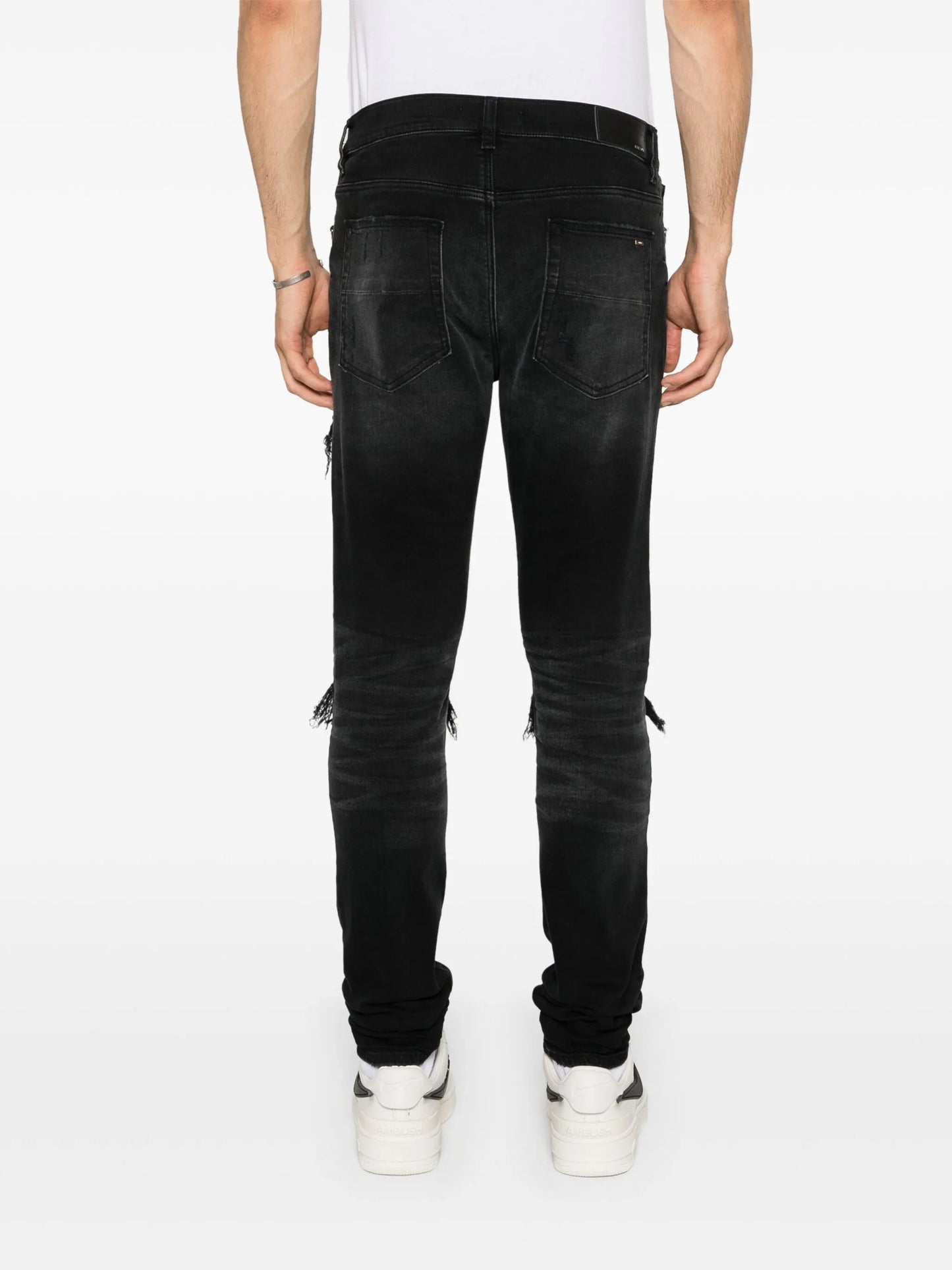 MX1 Suede skinny jeans