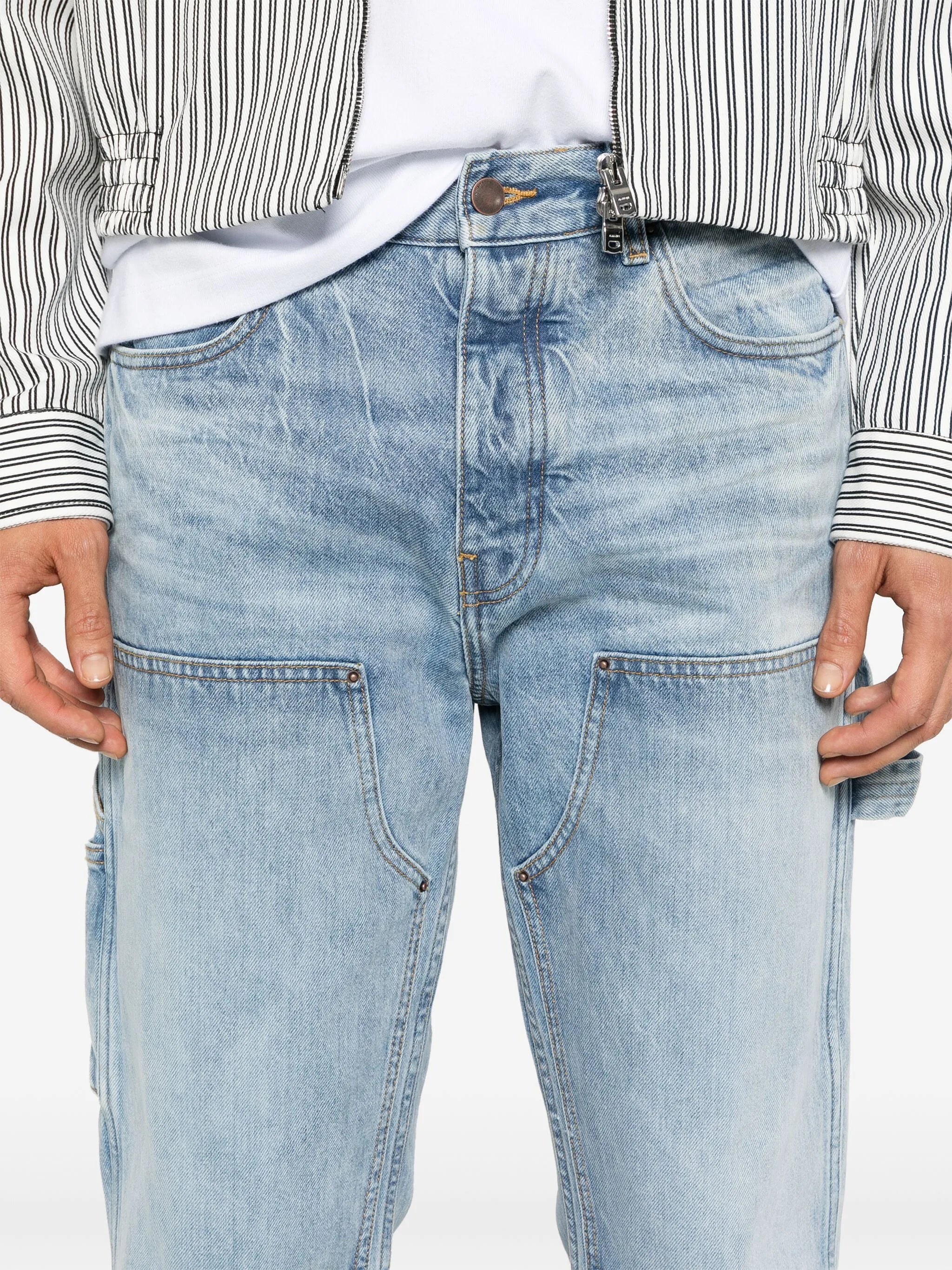 Carpenter straight-leg jeans