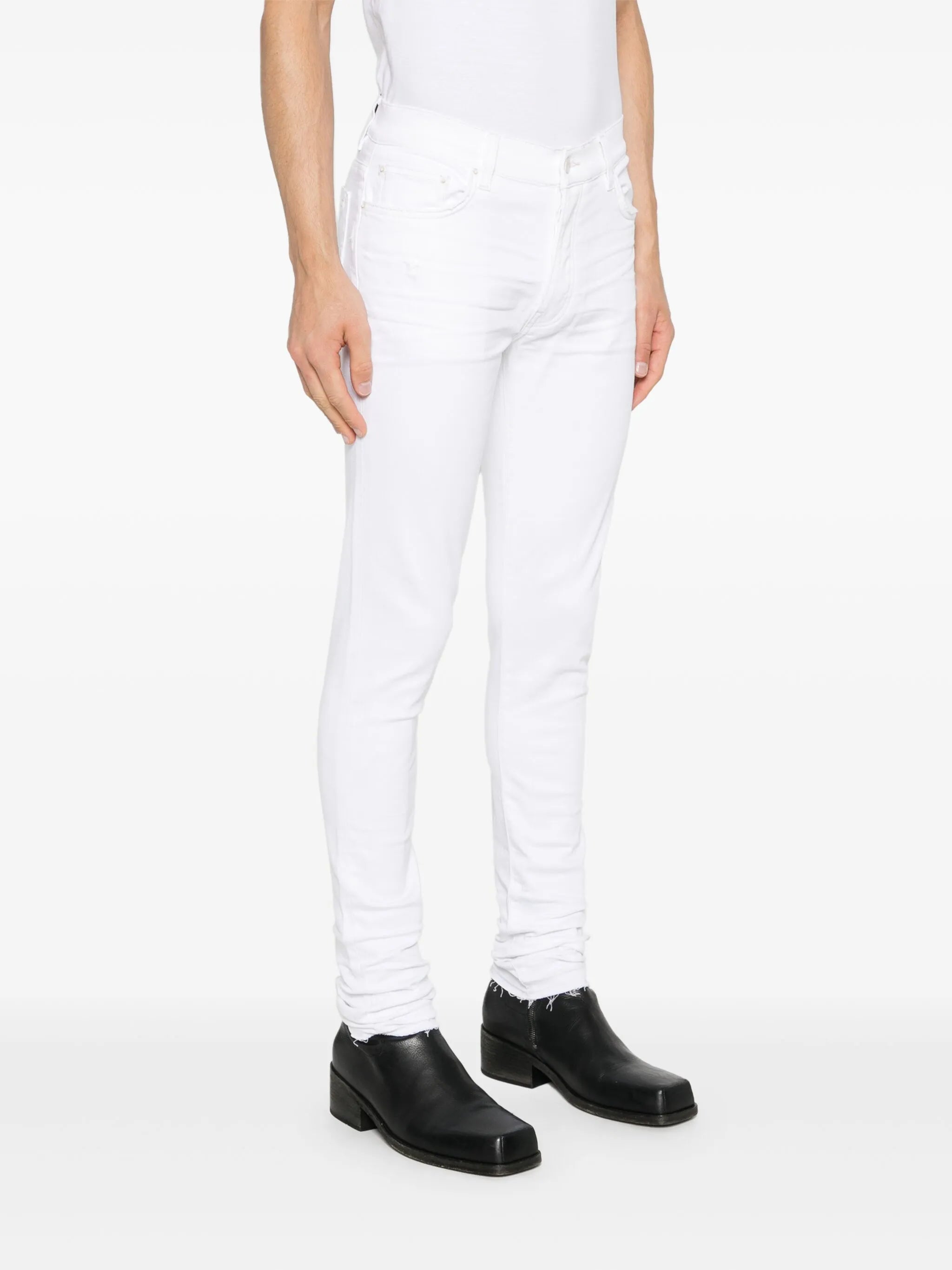 Released Hem skinny jeans