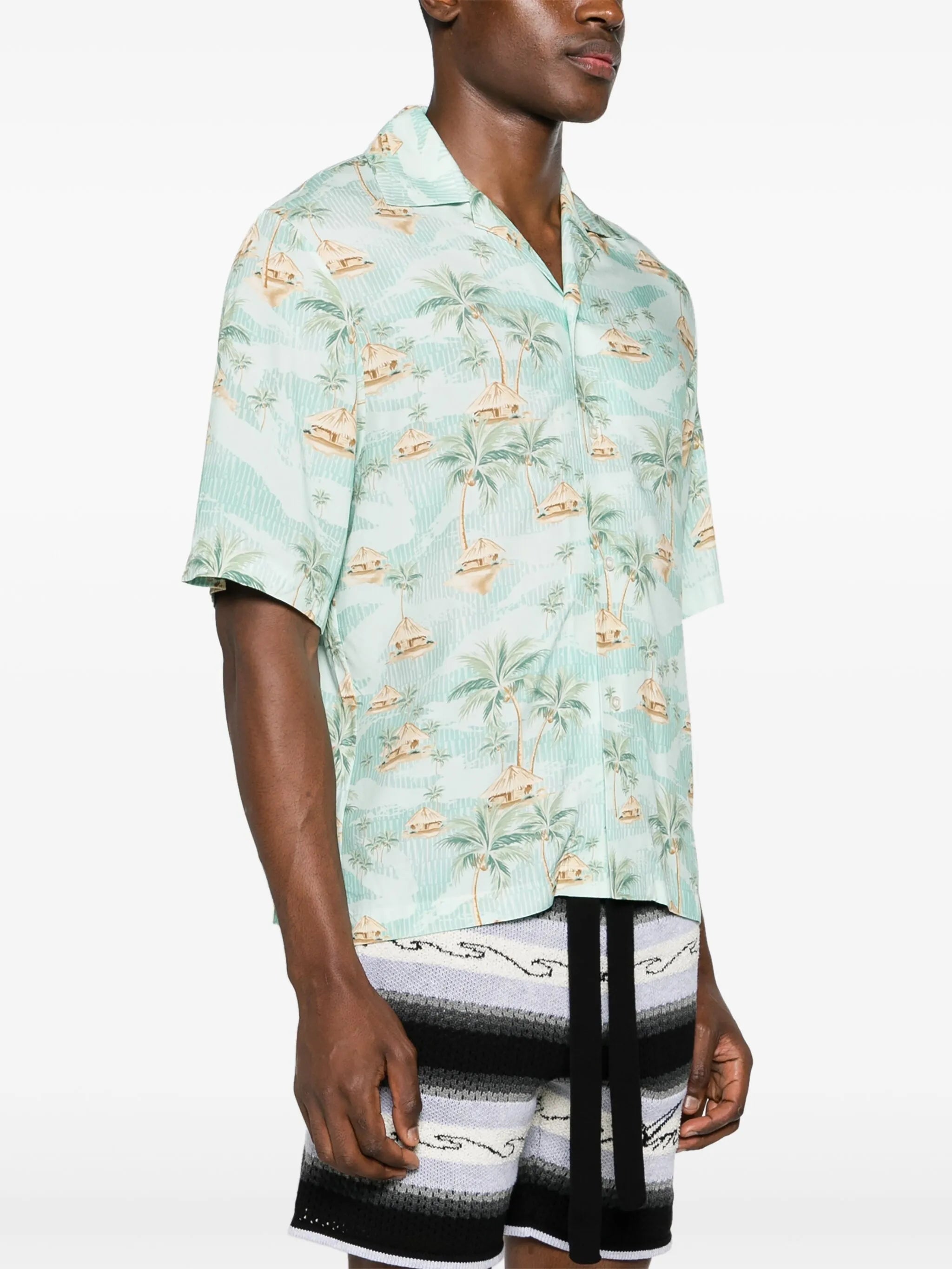 Repeat Palm Camp shirt