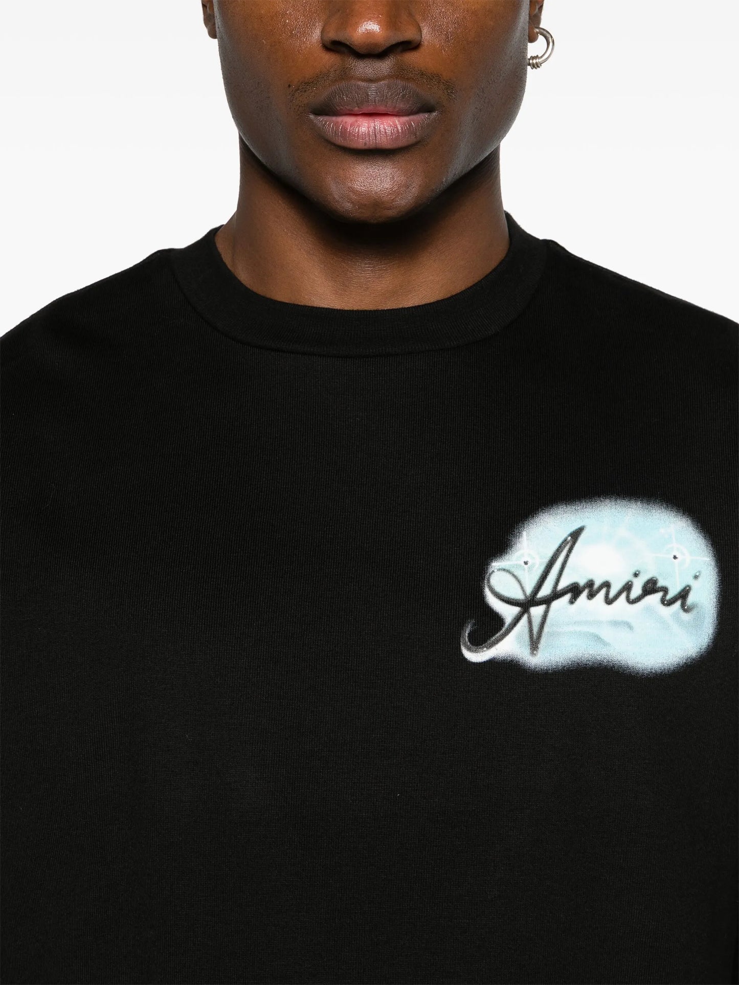 Paradise Airbrush cotton T-shirt