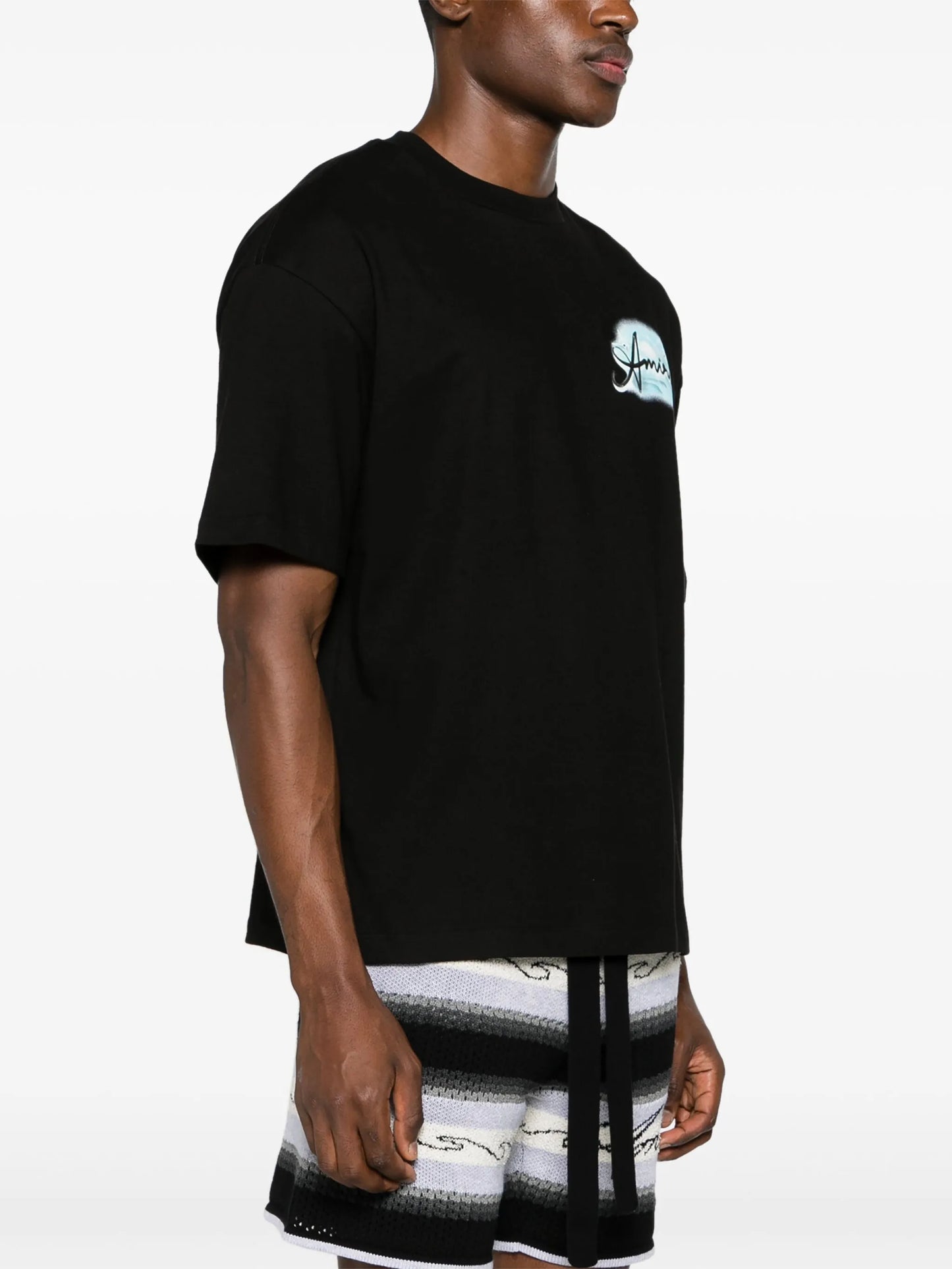 Paradise Airbrush cotton T-shirt