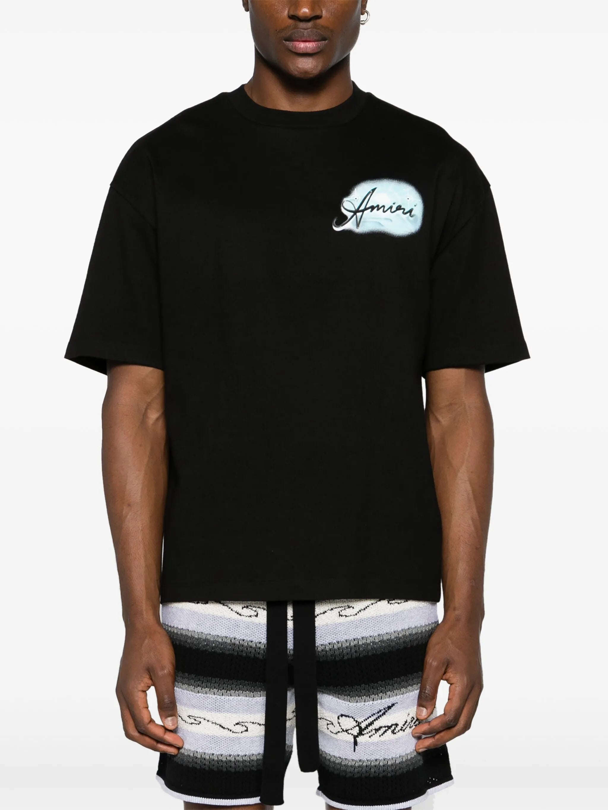 Paradise Airbrush cotton T-shirt