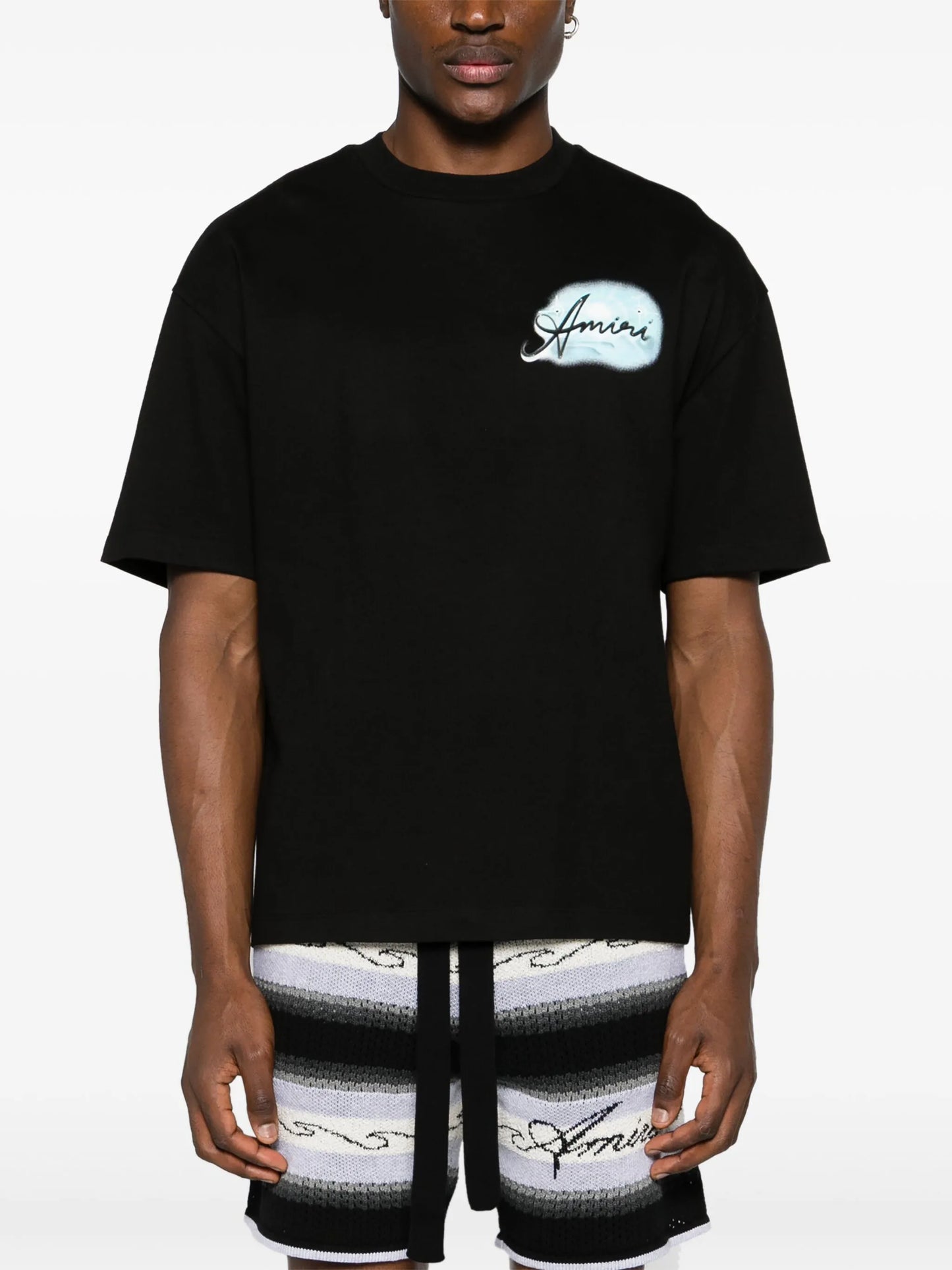 Paradise Airbrush cotton T-shirt